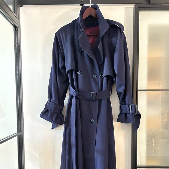 Other Anna Collection Coats Trench Coat - Pure Wool Size M / US 6-8 / IT 42-44 - 1 Thumbnail