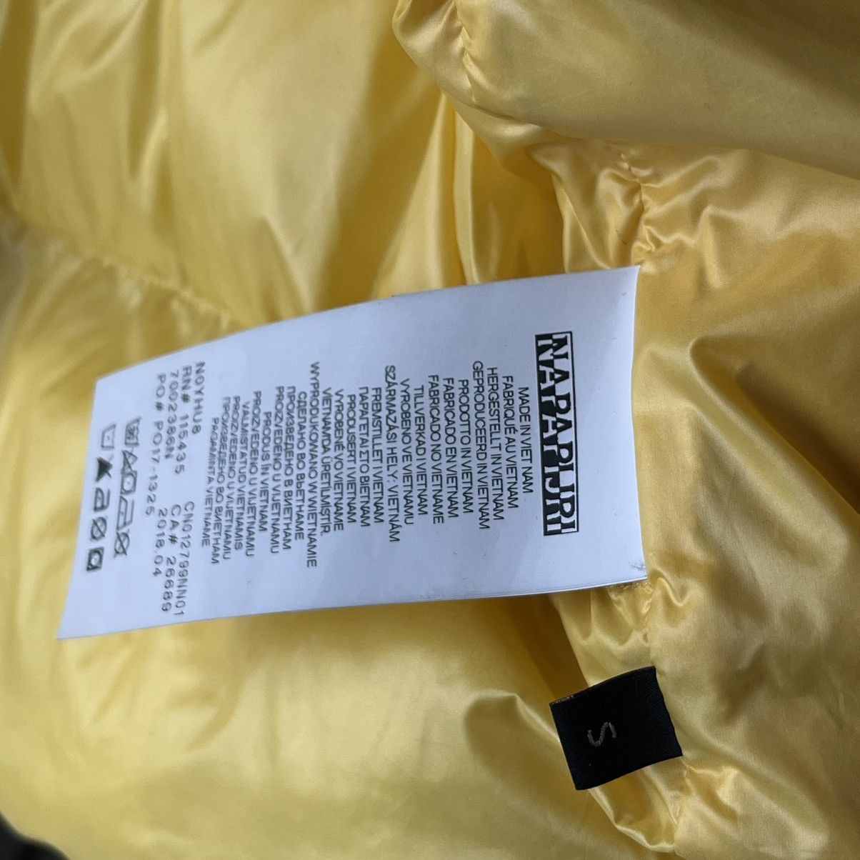 Napapijri Yellow Napapijri Bodywarmer Size US S / EU 44-46 / 1 - 5 Thumbnail
