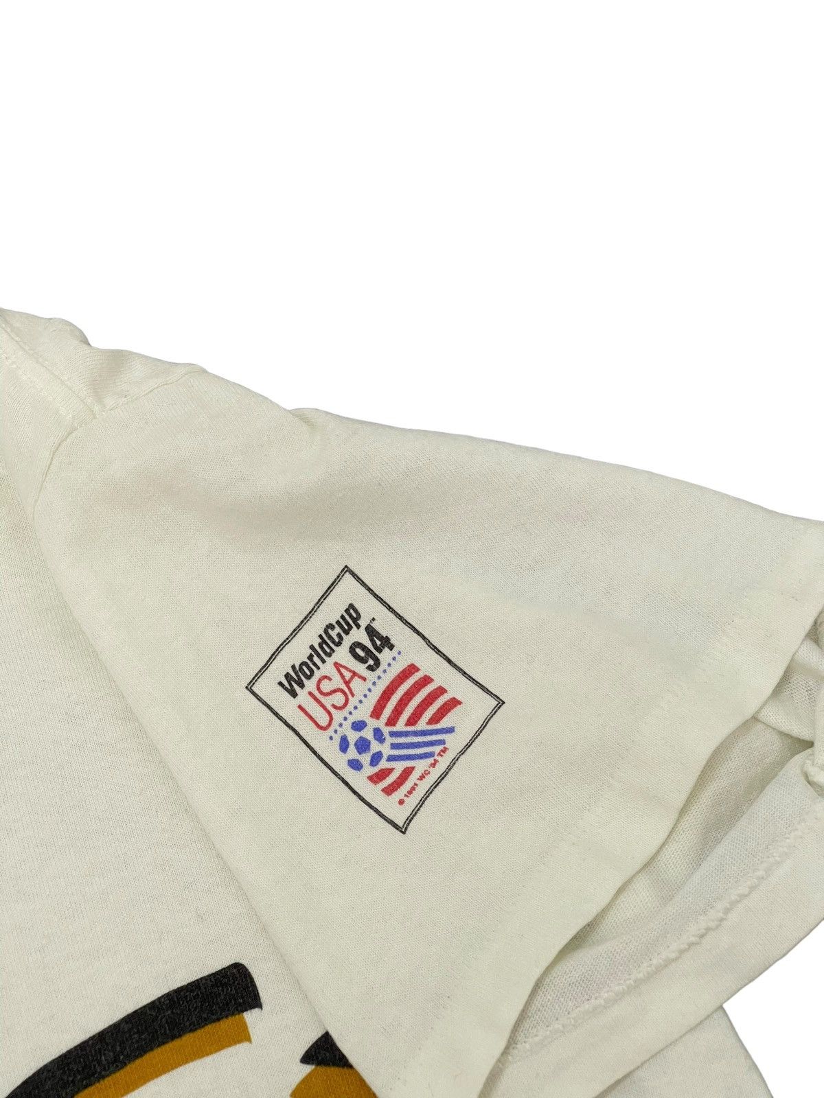 Vintage Vtg 1994 World Cup USA Swiss Team Football Tee 5🟩8 Size US M / EU 48-50 / 2 - 11 Thumbnail