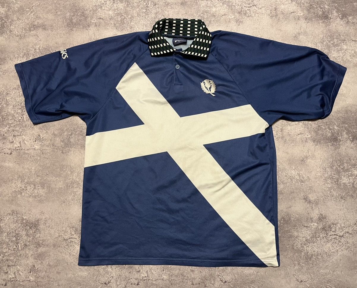Asics Vintage Asics Cricket Scotland World cup 1999 jersey Size US XL / EU 56 / 4 - 1 Thumbnail
