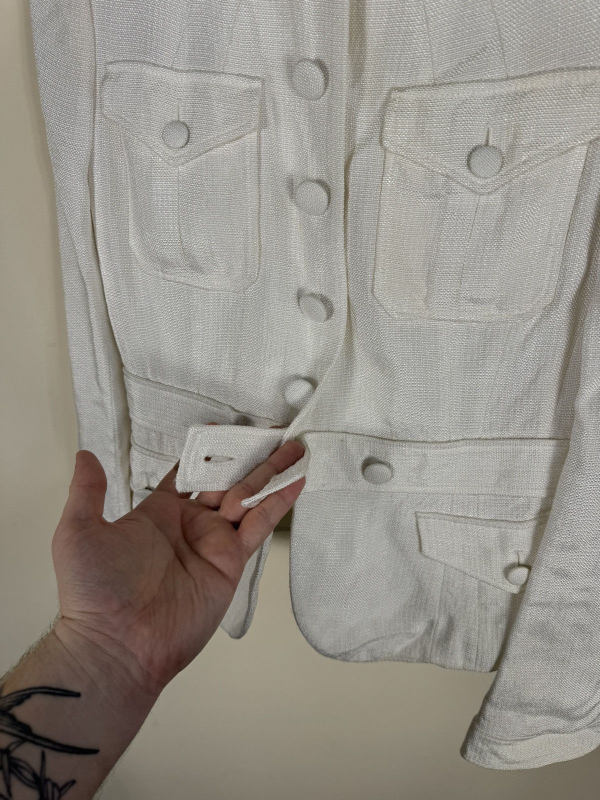 Balenciaga Balenciaga Paris Vintage Blazer Size S / US 4 / IT 40 - 8 Thumbnail