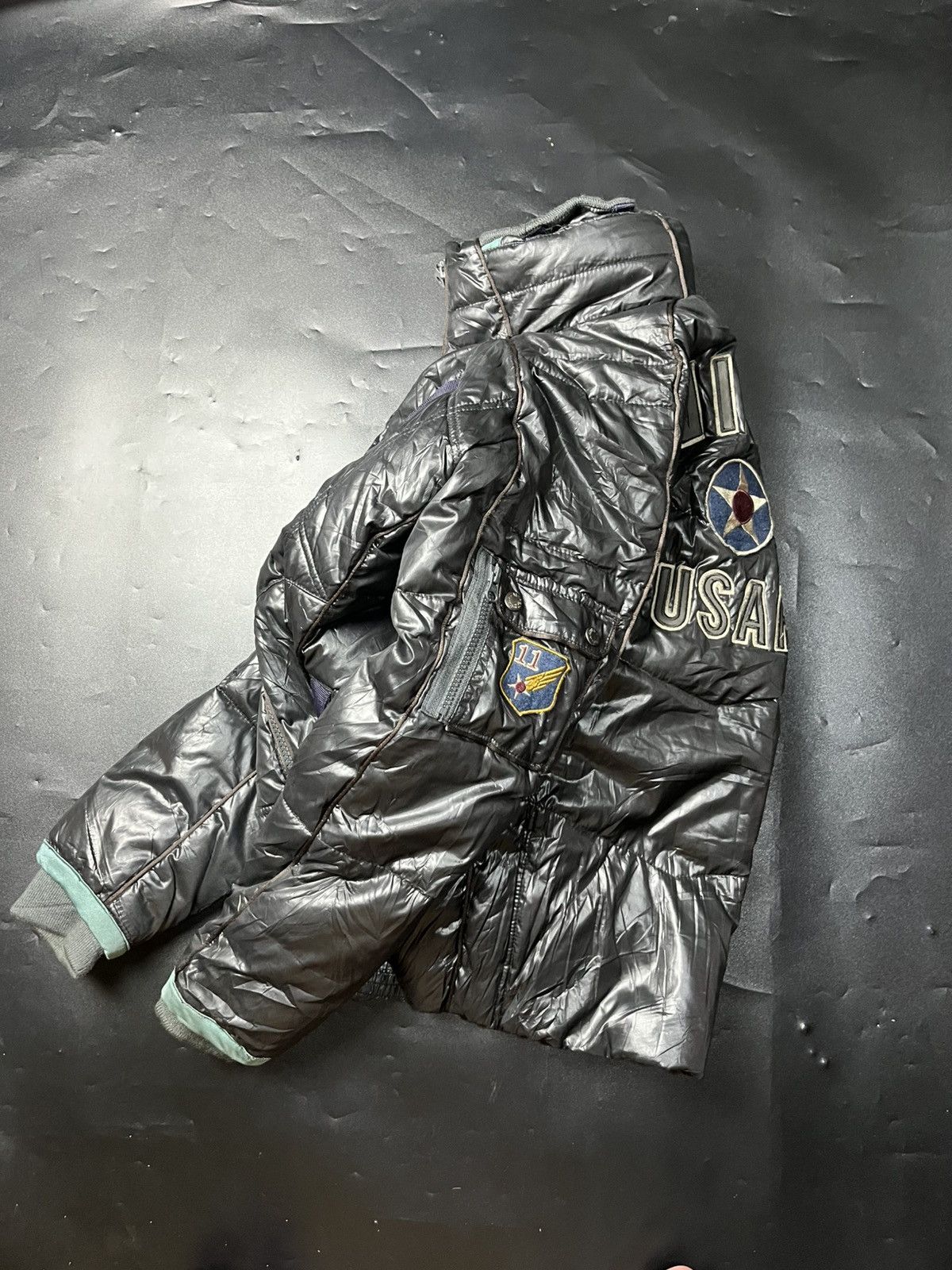 Avirex × Le Grande Bleu (L.G.B.) × Vintage VINTAGE AVIREX CRAZY PUFFER JACKET Size US M / EU 48-50 / 2 - 6 Thumbnail