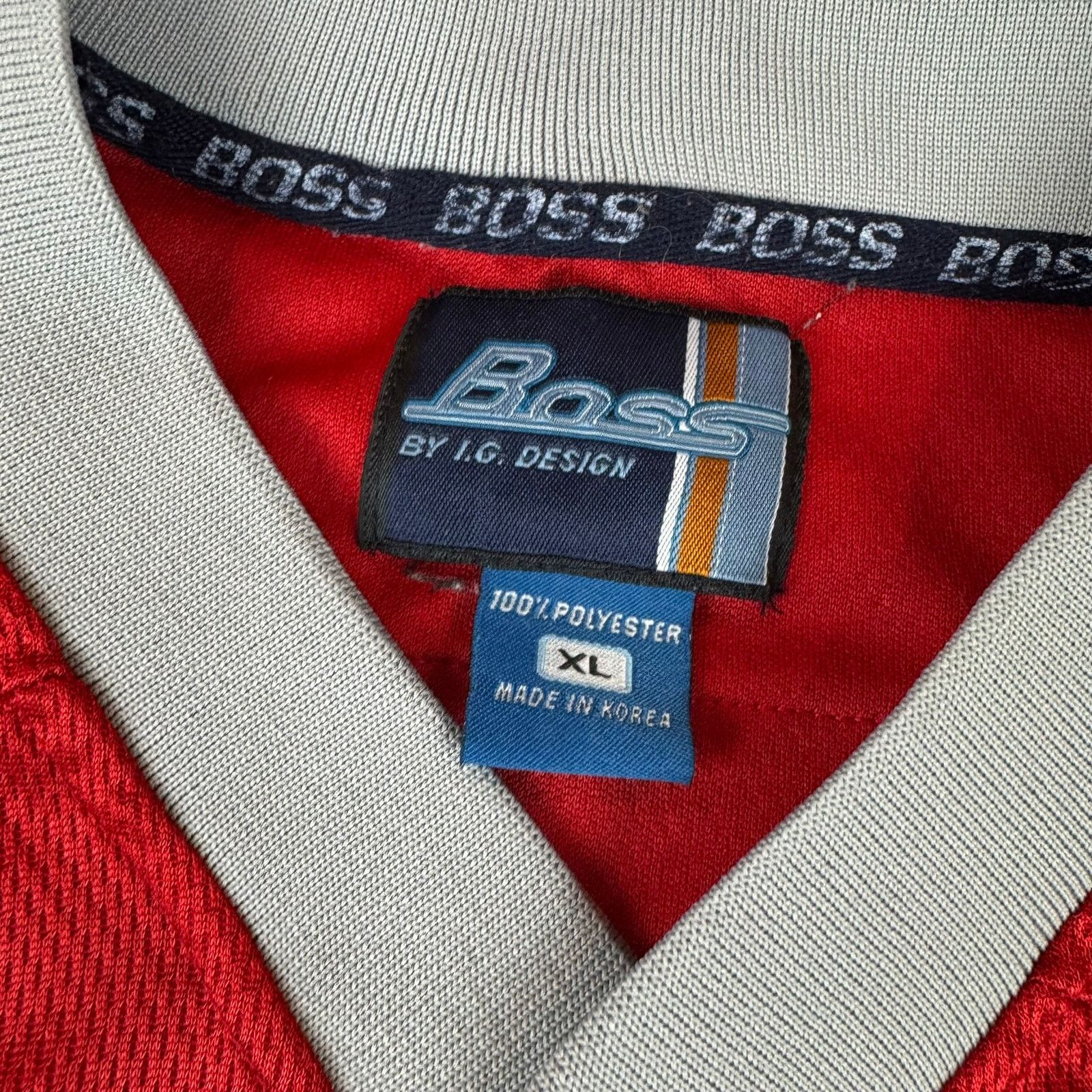 Other Vintage 90s Y2K Boss Jersey - Size XL - Great Condition! Size US XL / EU 56 / 4 - 3 Thumbnail