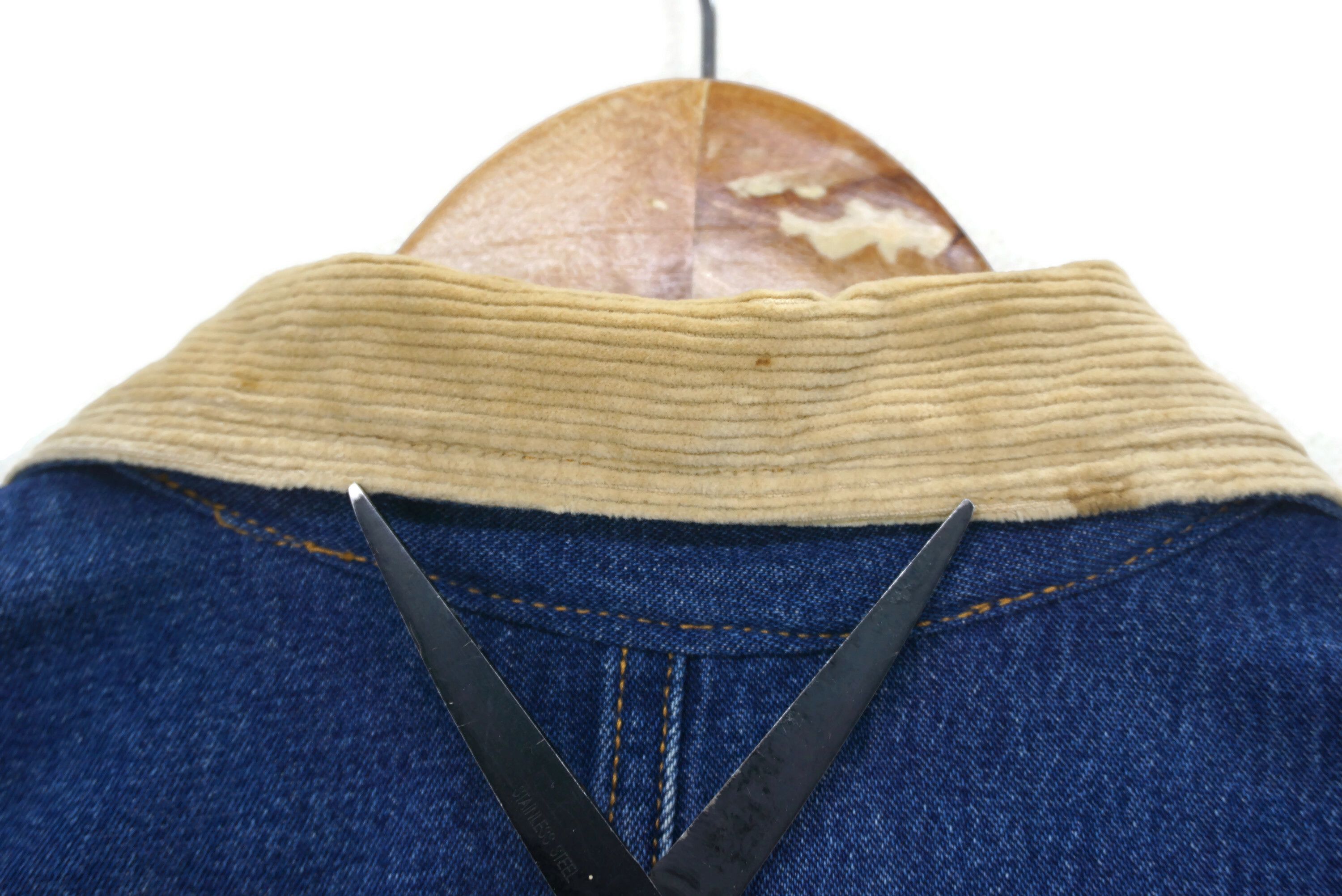 Bill Blass Bill Blass Denim Trucker Hunting Jacket Corduroy Collar Size M / US 6-8 / IT 42-44 - 10 Thumbnail