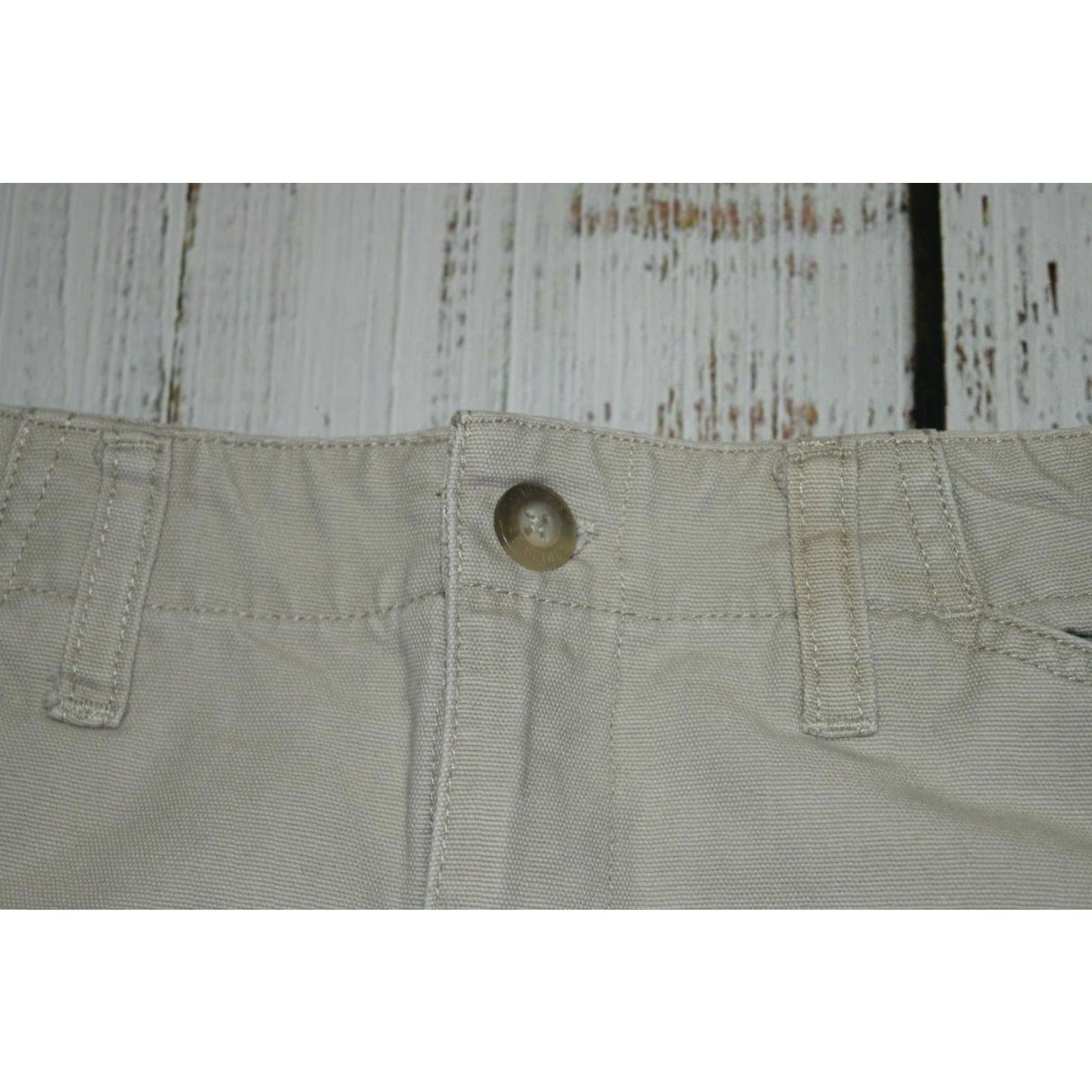 The North Face VINTAGE The North Face Skirt Outdoor Cargo Canvas 100% Cotton Women 8 Cream Beige Short Pocketed 90s Theme Mens Womens? Size 30" / US 8 / IT 44 - 3 Thumbnail