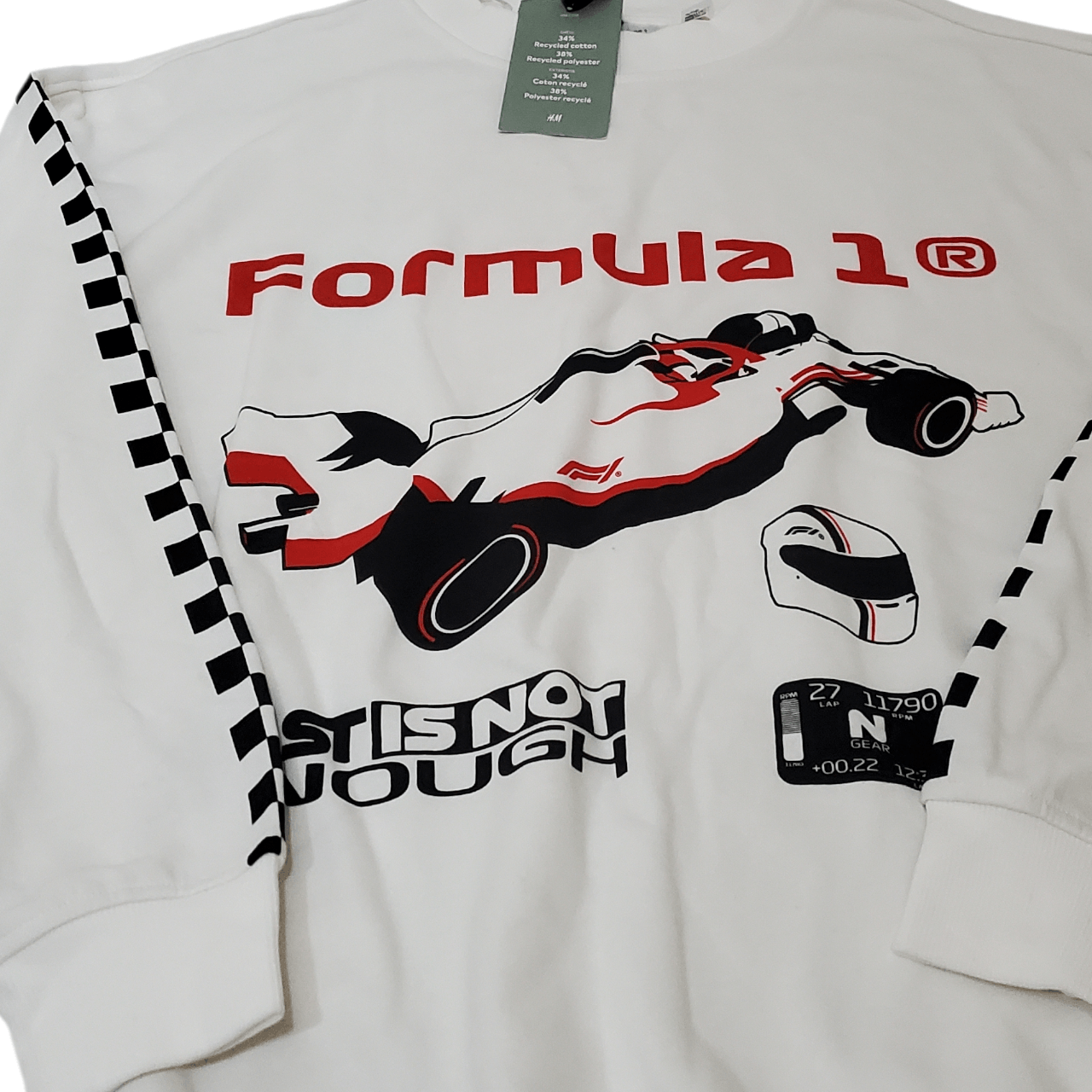 H&M H&M F1 Formula One Racing Sweatshirt *New With Tags* Size US S / EU 44-46 / 1 - 2 Thumbnail