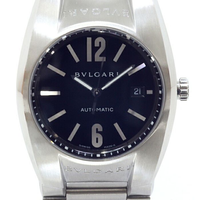 Bvlgari Bvlgari Men's Watch Ergon EG40S Black Dial Automatic Winding