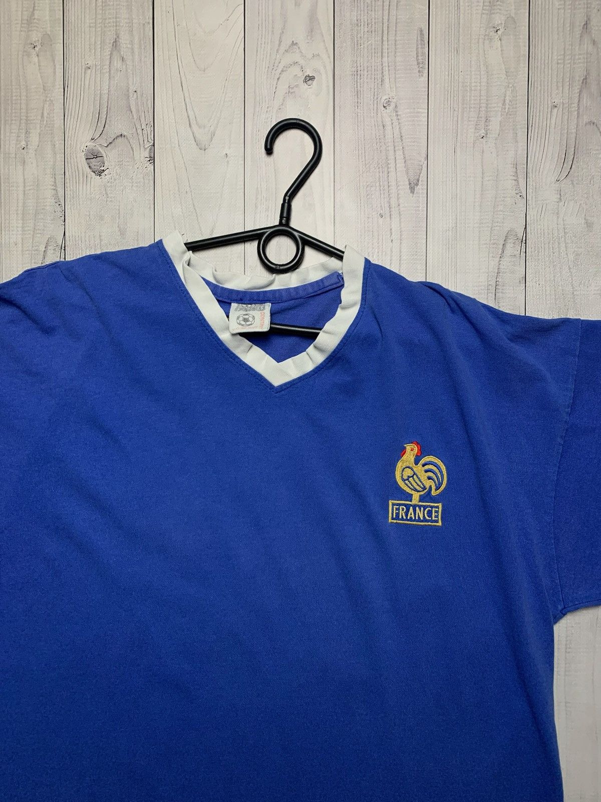Vintage Vintage France soccer tee 10 logo size XL Size US XL / EU 56 / 4 - 3 Thumbnail