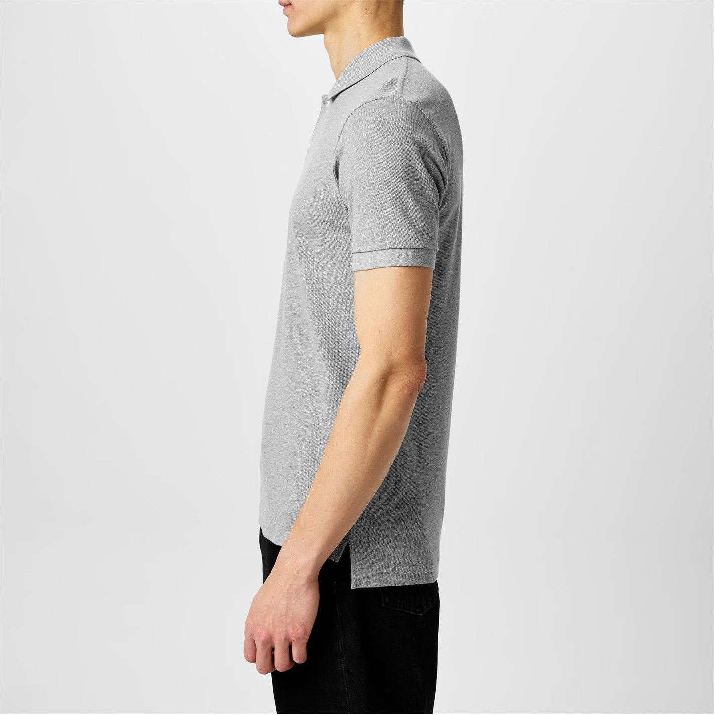 Comme des Garcons PLAY o1g2r1mq0426 Space Heart Polo Shirt in Grey Size US M / EU 48-50 / 2 - 5 Thumbnail