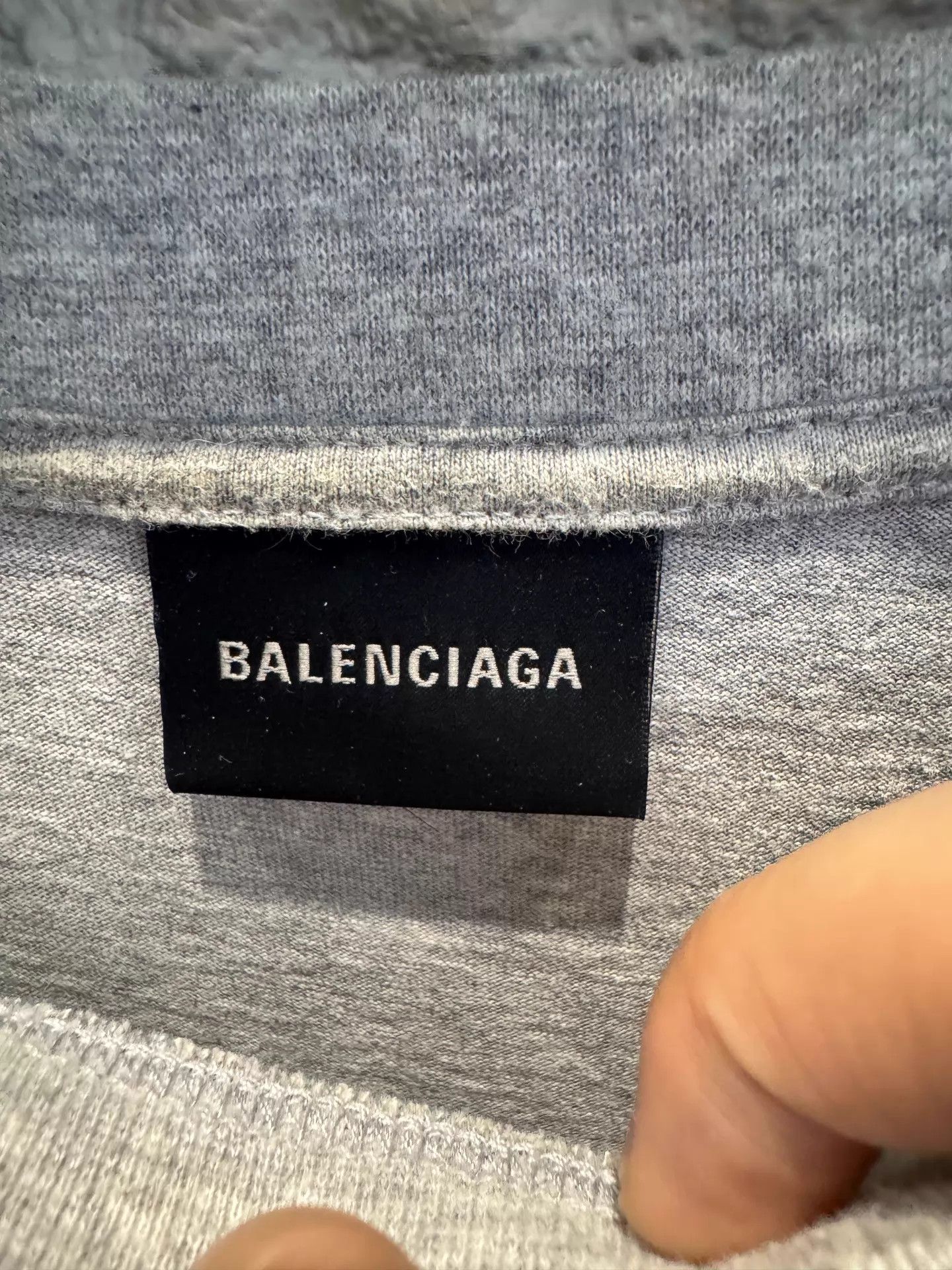 Balenciaga Balenciaga x Britney gray short sleeve tee Size US S / EU 44-46 / 1 - 3 Thumbnail