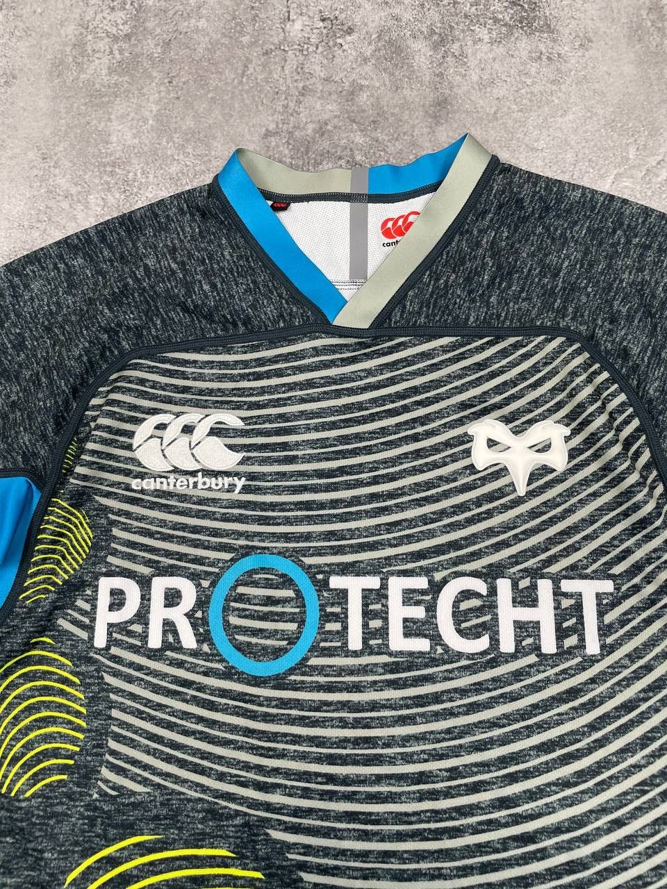 Canterbury of New Zealand Canterbury Ospreys Men Jersey 2019/20Vapodri Protech Grey Size US S / EU 44-46 / 1 - 2 Thumbnail