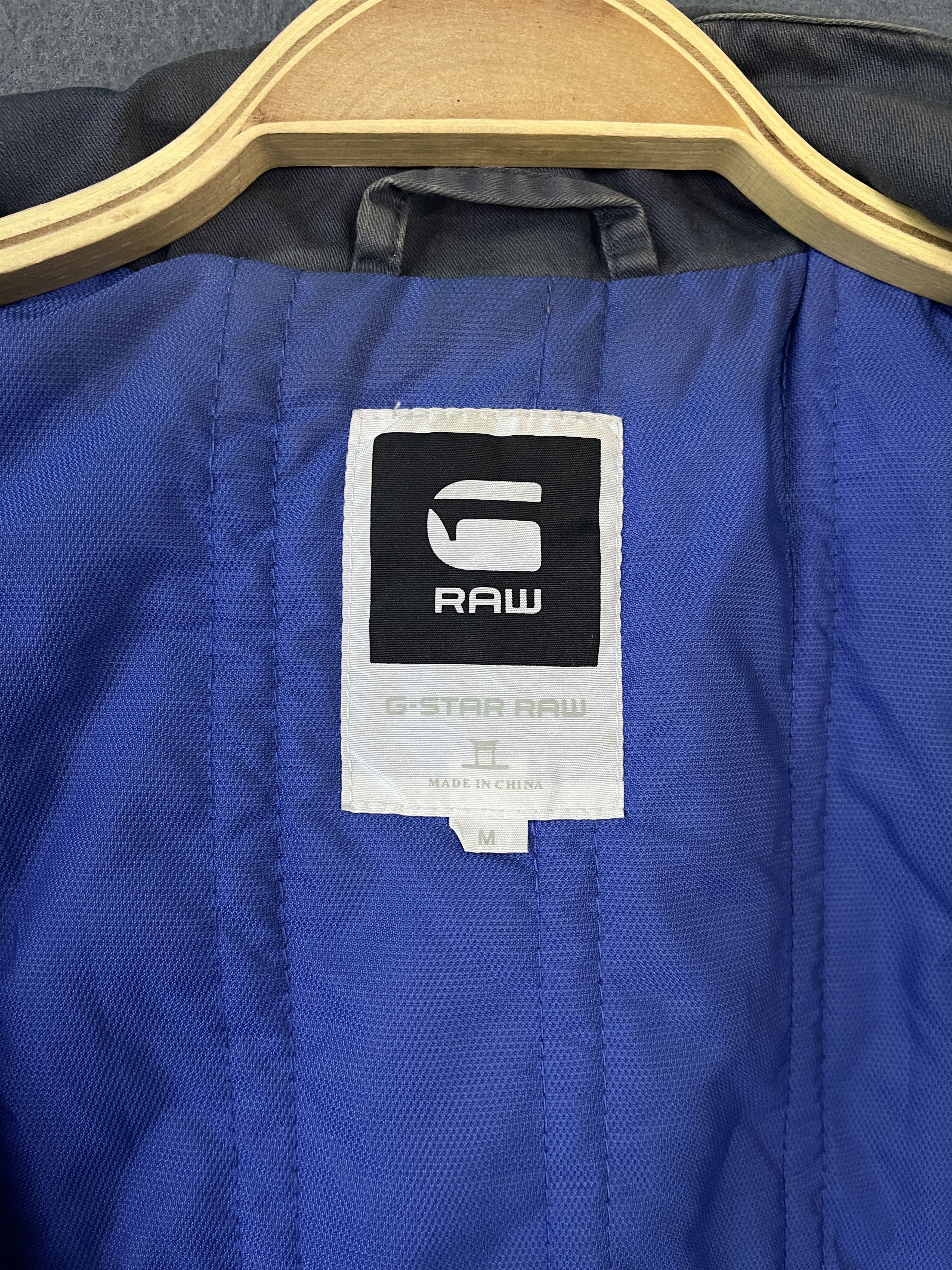 G-Star G-STAR Raw Denim Biker Jacket Soft Padded Asymmetrical Style Size US S / EU 44-46 / 1 - 14 Thumbnail
