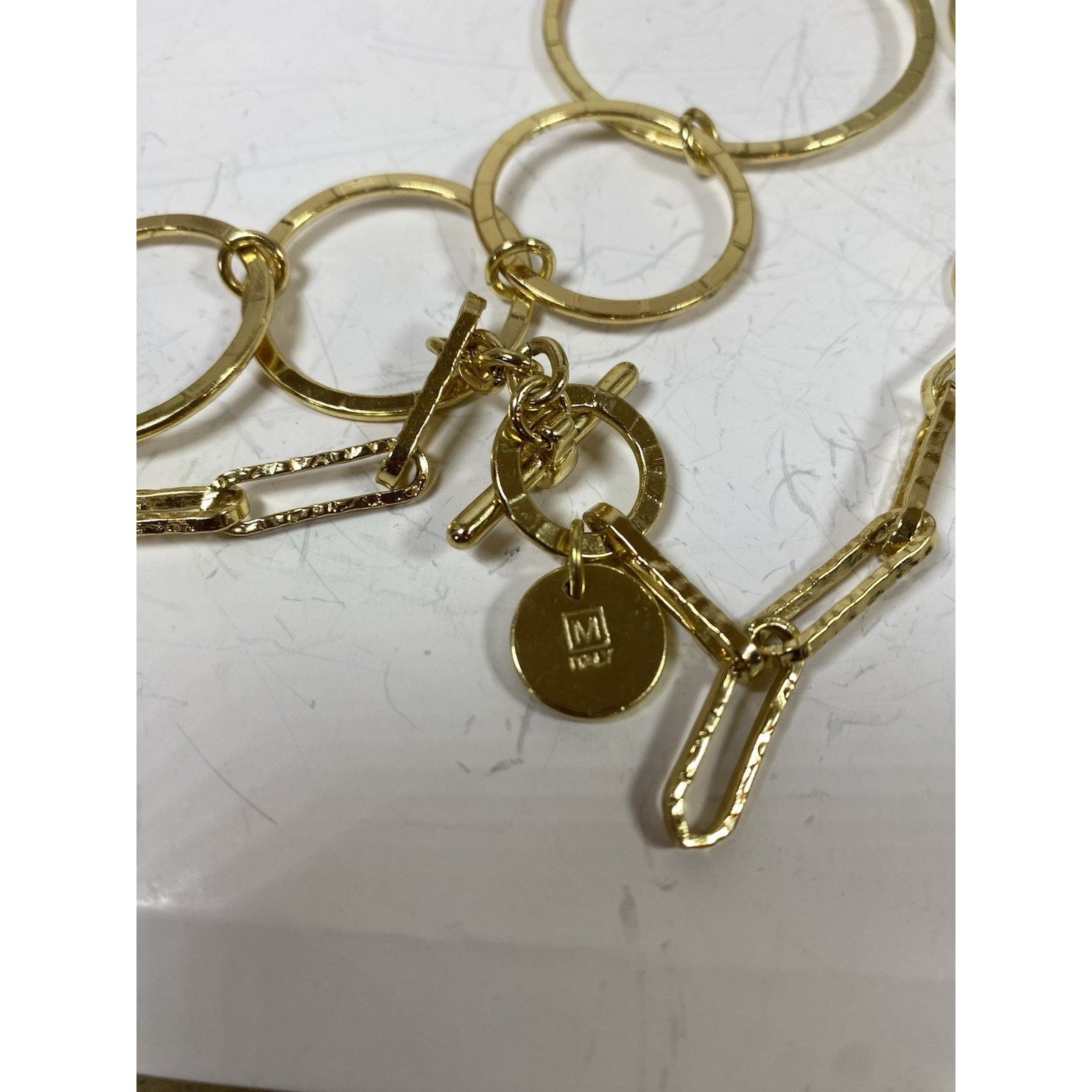 Other 1AR UnoAerre Gold Toned Geometric Necklace Size ONE SIZE - 6 Thumbnail