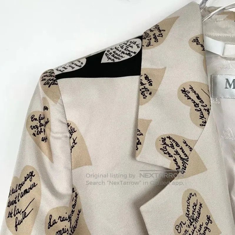 Max Mara MaxMara Colorful Silk Women's Jacket . Size M / US 6-8 / IT 42-44 - 3 Thumbnail