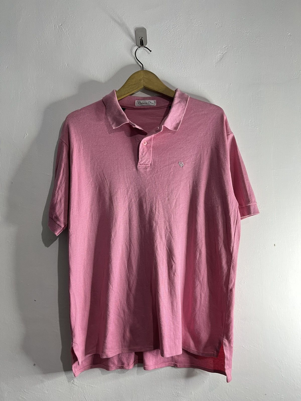 Dior Dior small logo embroidery poloshirt Size US L / EU 52-54 / 3 - 1 Thumbnail