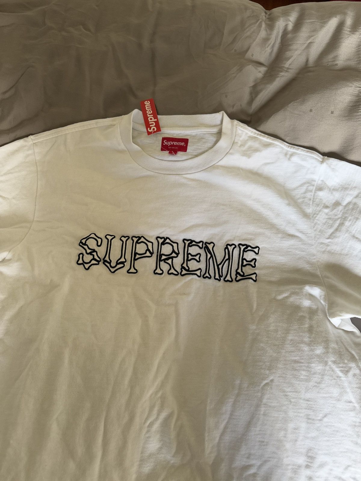 Supreme Supreme Bones S/S Tee Size US L / EU 52-54 / 3 - 4 Thumbnail