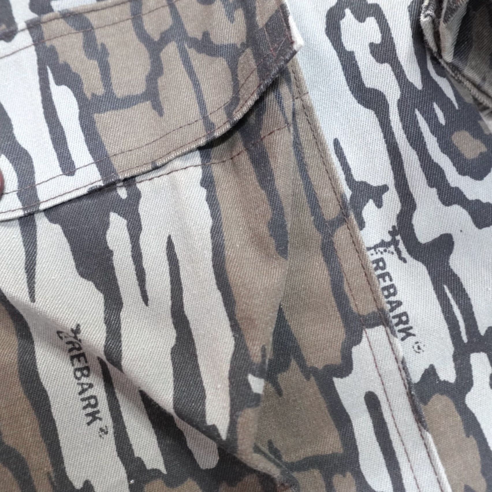 Vintage VINTAGE American Vintage Jacket Camouflage 3-in-1 Men Medium L Brown Cotton Blend Canvas Overshirt Coat Style 3-in-1 Jacket Men Size US L / EU 52-54 / 3 - 7 Thumbnail