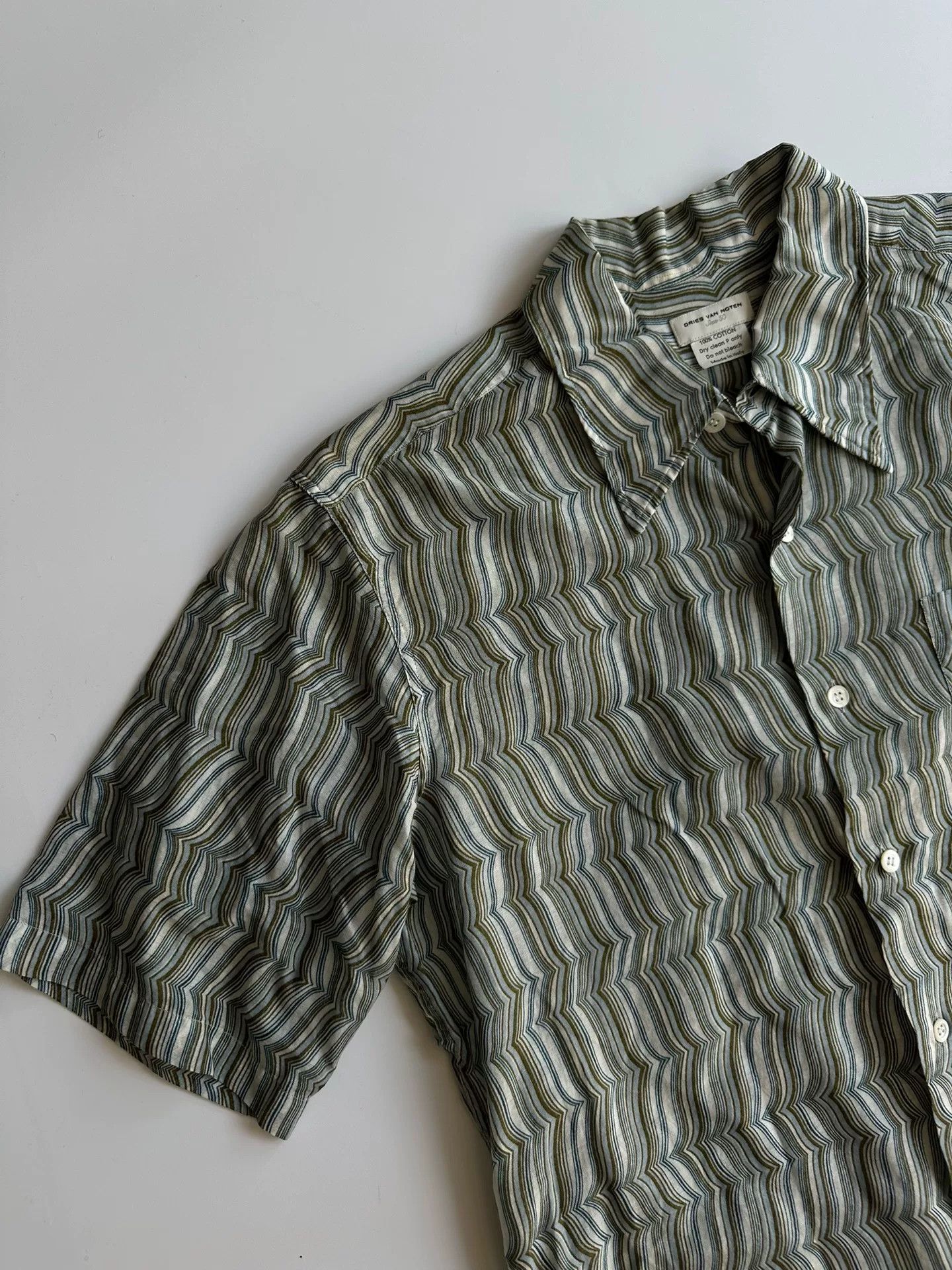 Dries Van Noten Dries Van Noten Striped Shirt Size 50 Size US M / EU 48-50 / 2 - 1 Thumbnail