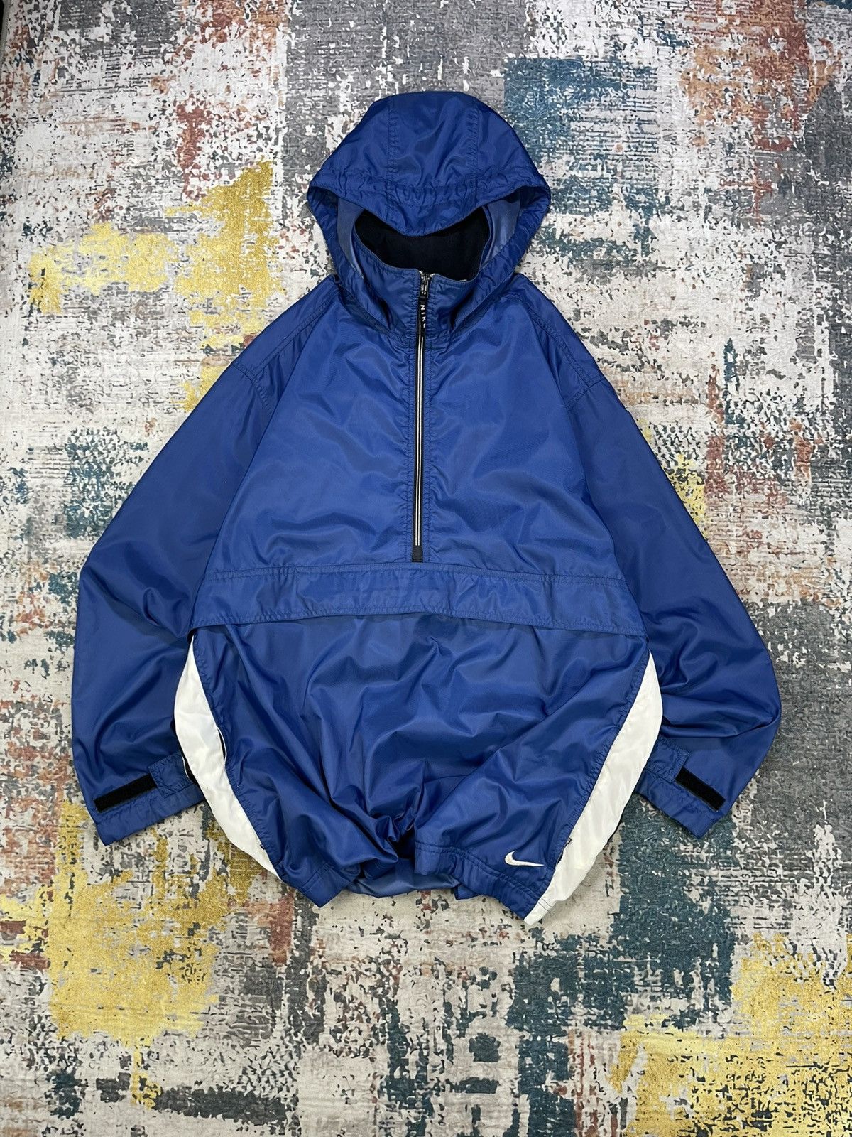 Nike Vtg 90s Nike S9 SFD Anorak 1/4 Zipper Pull Over Windbreakers Size US XL / EU 56 / 4 - 4 Thumbnail