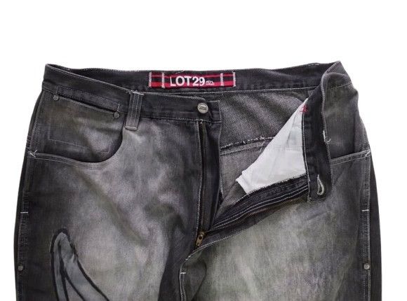 Other Lot29 Looney Tunes Baggy Jeans Size US 36 / EU 52 - 3 Thumbnail