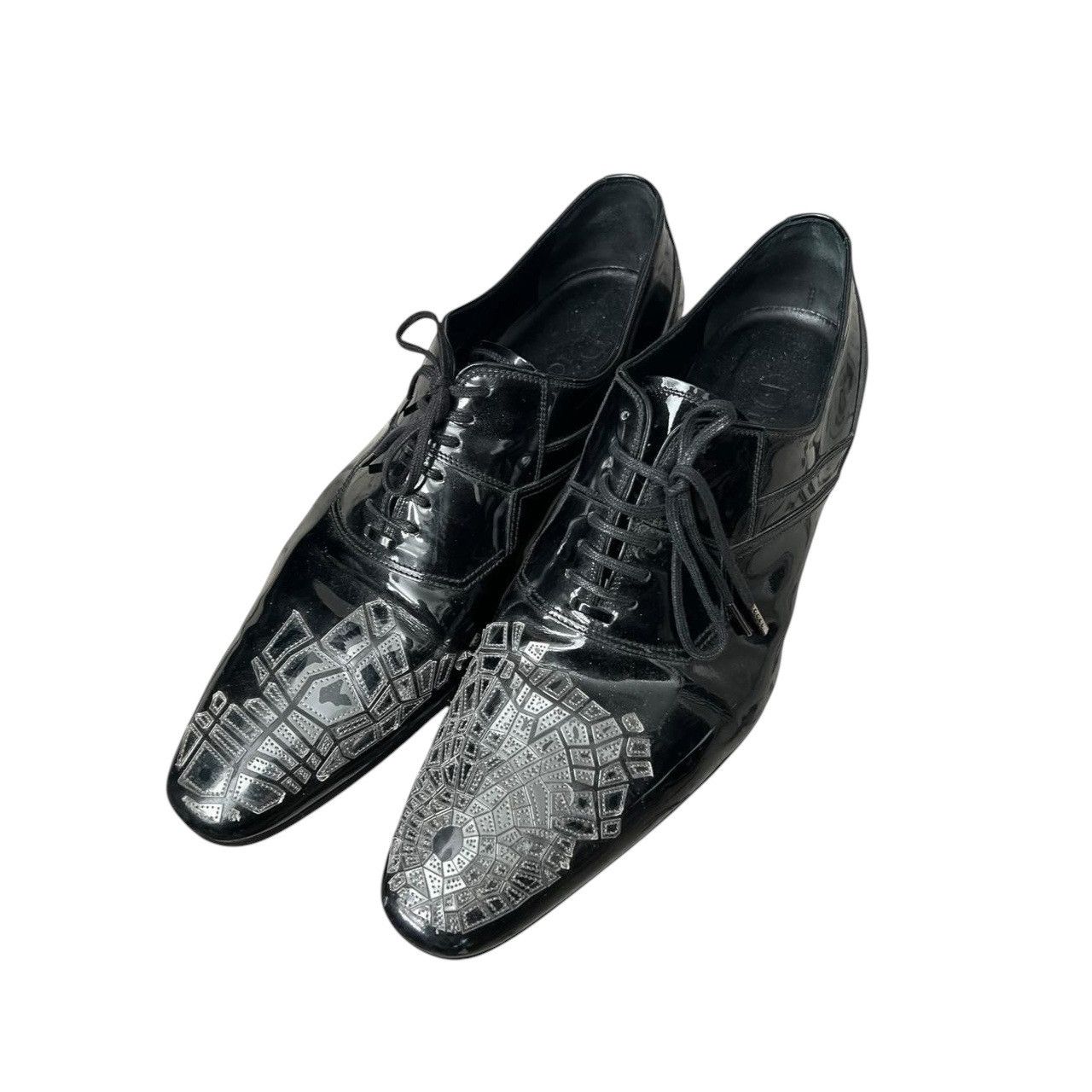 Dior Dior 08 shattered bullet hole shoes Size US 13 / EU 46 - 2 Thumbnail