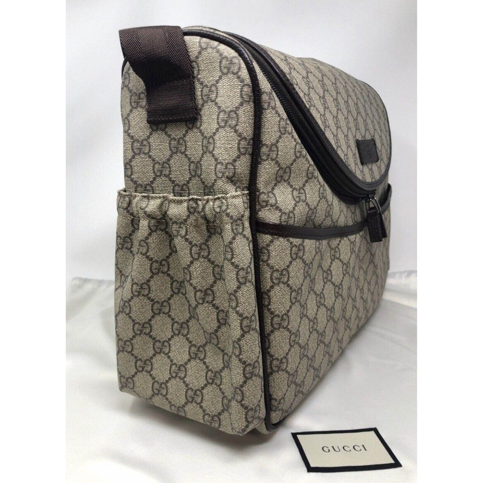 Gucci New Authentic GUCCI GG Supreme Diaper Bag Brand New! Size ONE SIZE - 6 Thumbnail