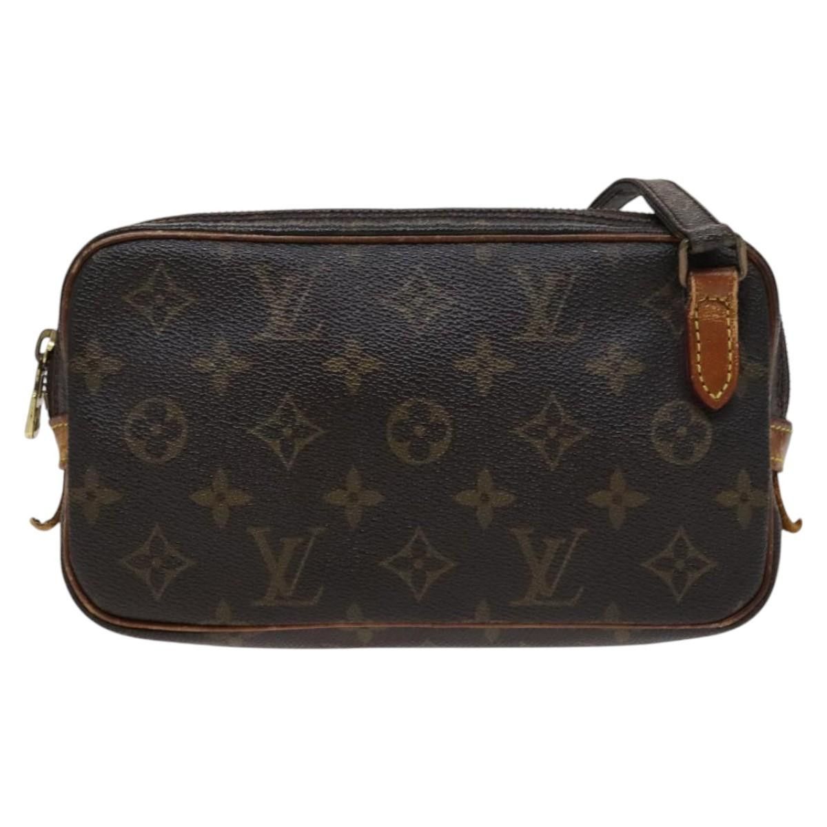 Louis Vuitton Marly Brown Canvas Shoulder Bag (Pre-Owned) Size ONE SIZE - 1 Thumbnail
