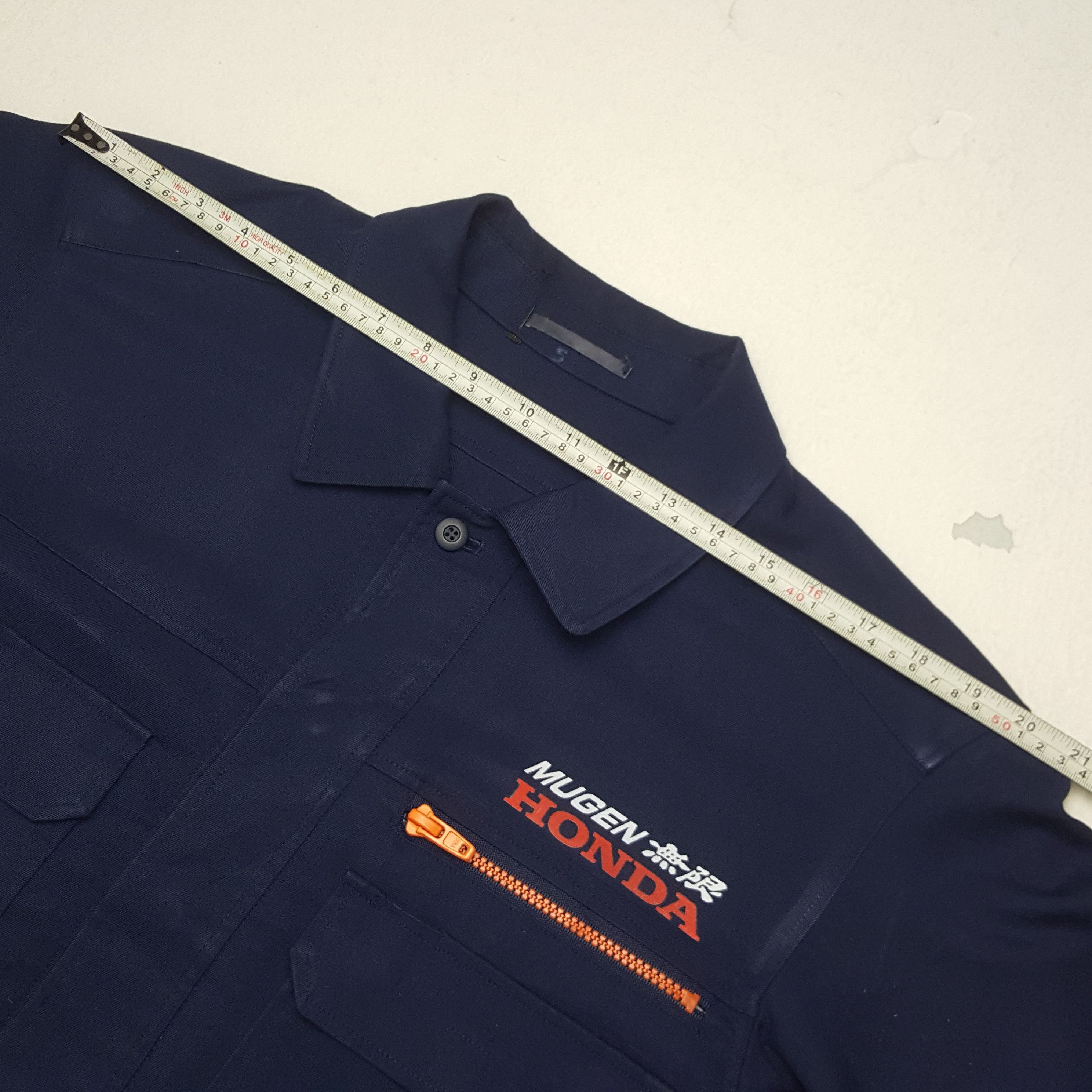 Honda × Japanese Brand × Vintage Vintage Mugen Honda Japanese Racing Team Custom Art Jacket Size US M / EU 48-50 / 2 - 6 Thumbnail