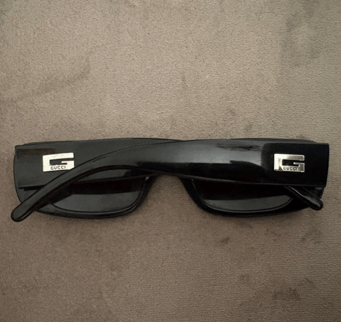 Gucci × Tom Ford × Vintage GUCCI Sunglasses Shield Rimless 90s Wrap GG1190 RI826 Size ONE SIZE - 1 Thumbnail