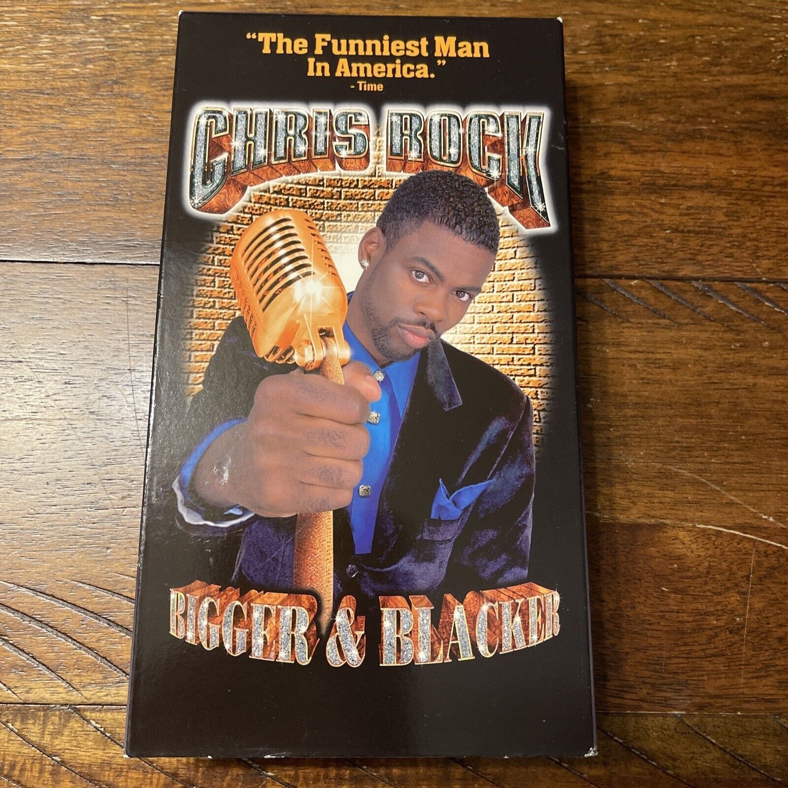 Vintage Chris Rock Bigger And Blacker VHS 2000 Stand Up Comedy Live Size US XXL / EU 58 / 5 - 1 Thumbnail