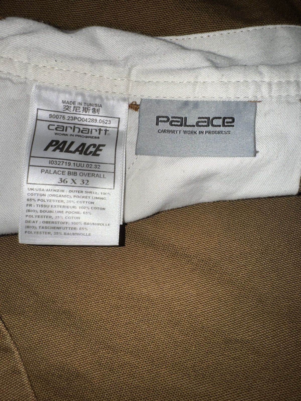 Carhartt Wip × Palace Palace x Carhartt WIP Medley Overall Size US 36 / EU 52 - 7 Thumbnail