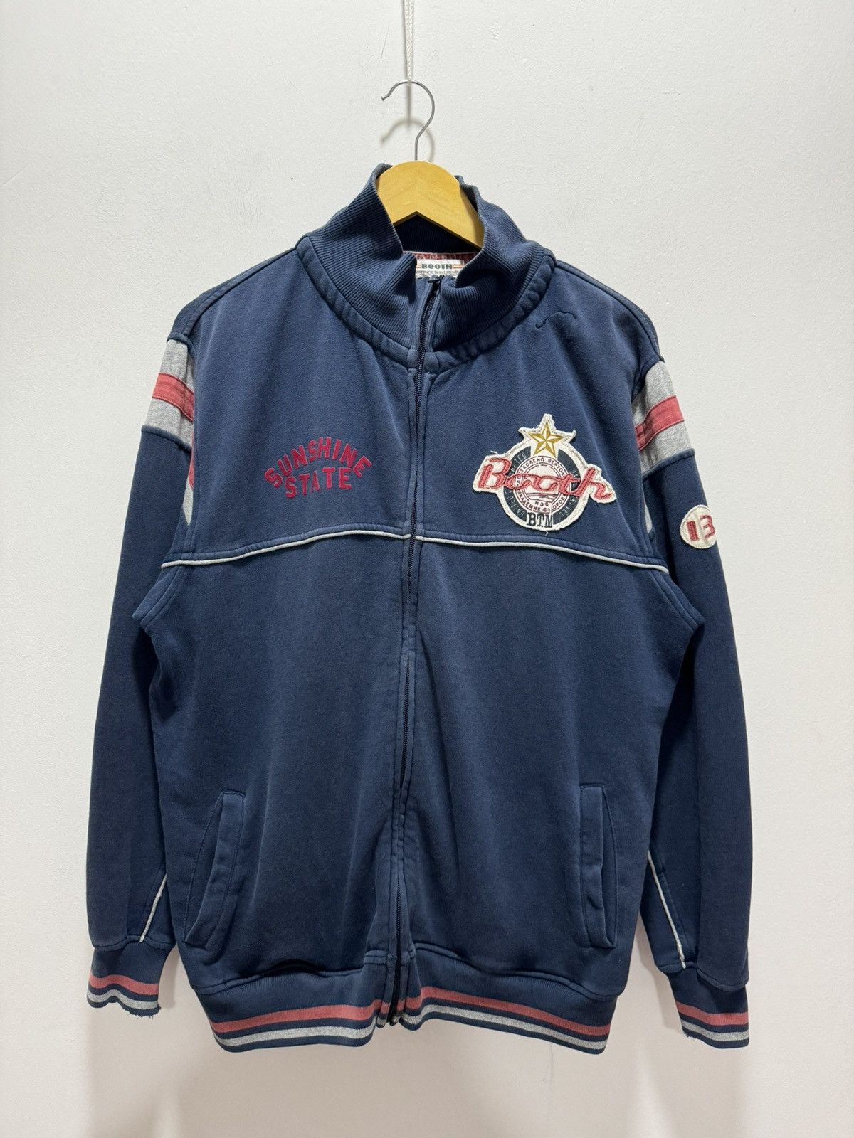 Vintage VINTAGE BOOTH SURFING STYLE ZIP UP JACKET Size US L / EU 52-54 / 3 - 1 Thumbnail
