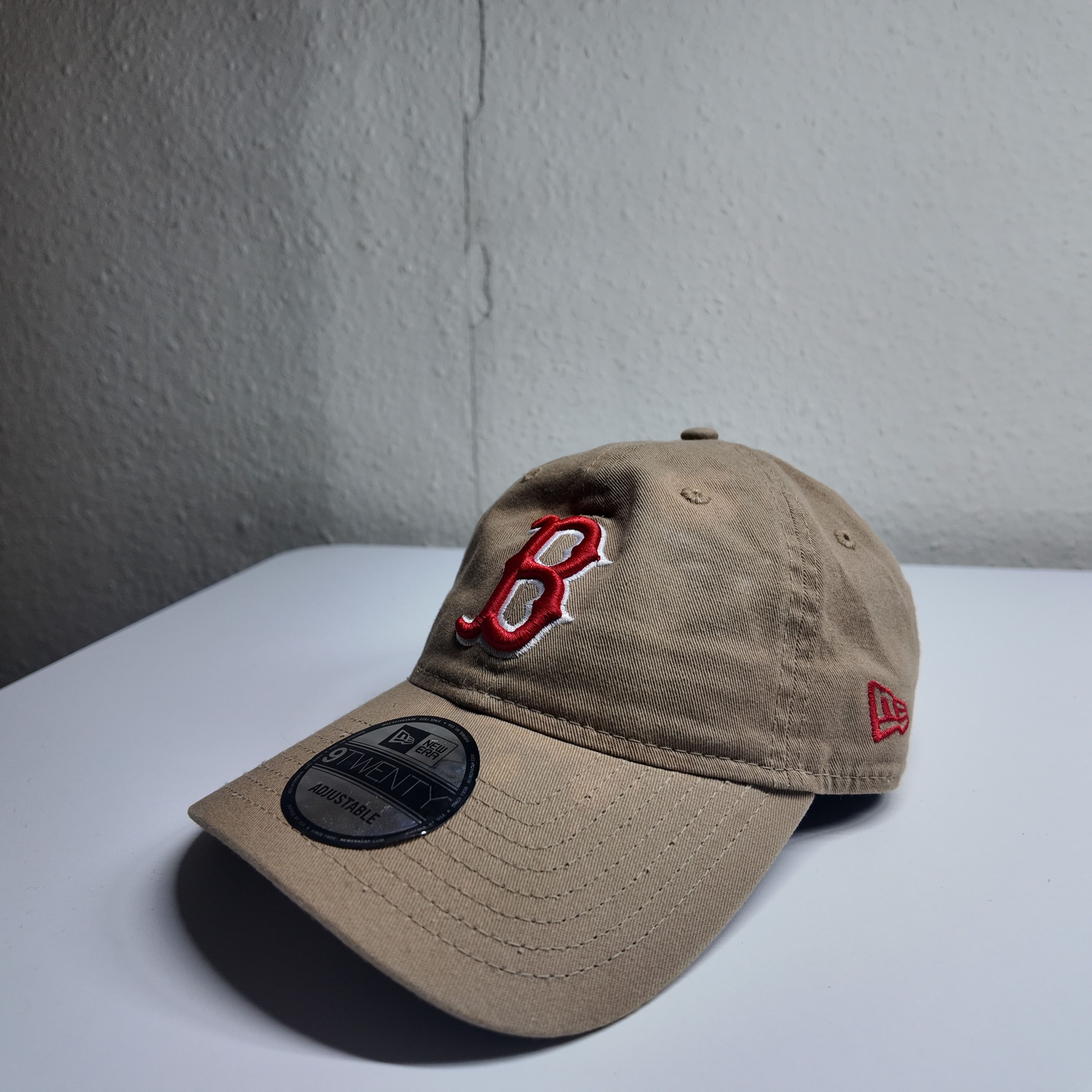 New Era New Era Boston Red Sox 9TWENTY Cap – Tan / Red Size ONE SIZE - 1 Thumbnail