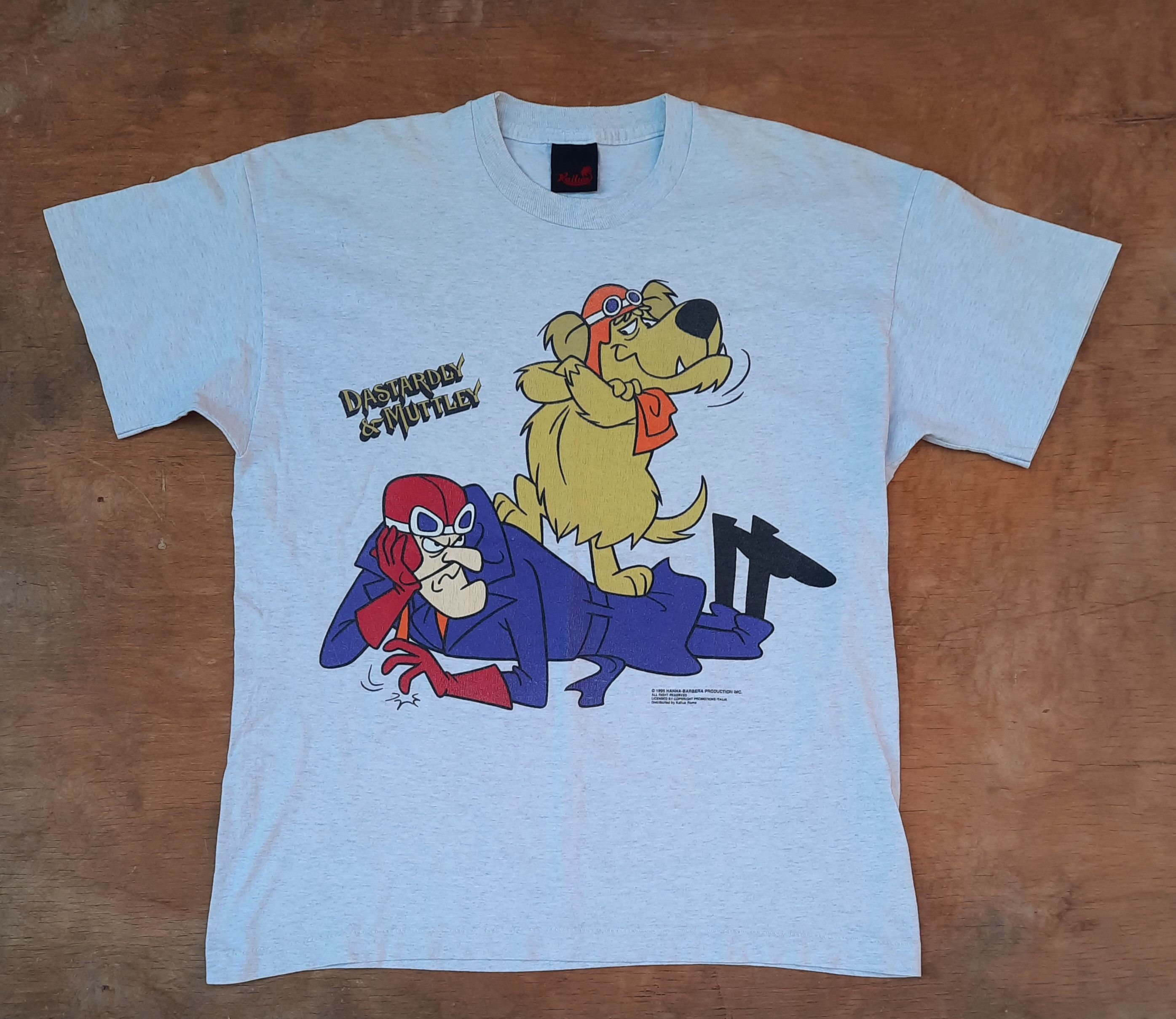 Cartoon Network × Vintage 90s Dastardly & Muttley Hanna-Barbera Made in italy size xl Size US XL / EU 56 / 4 - 1 Thumbnail