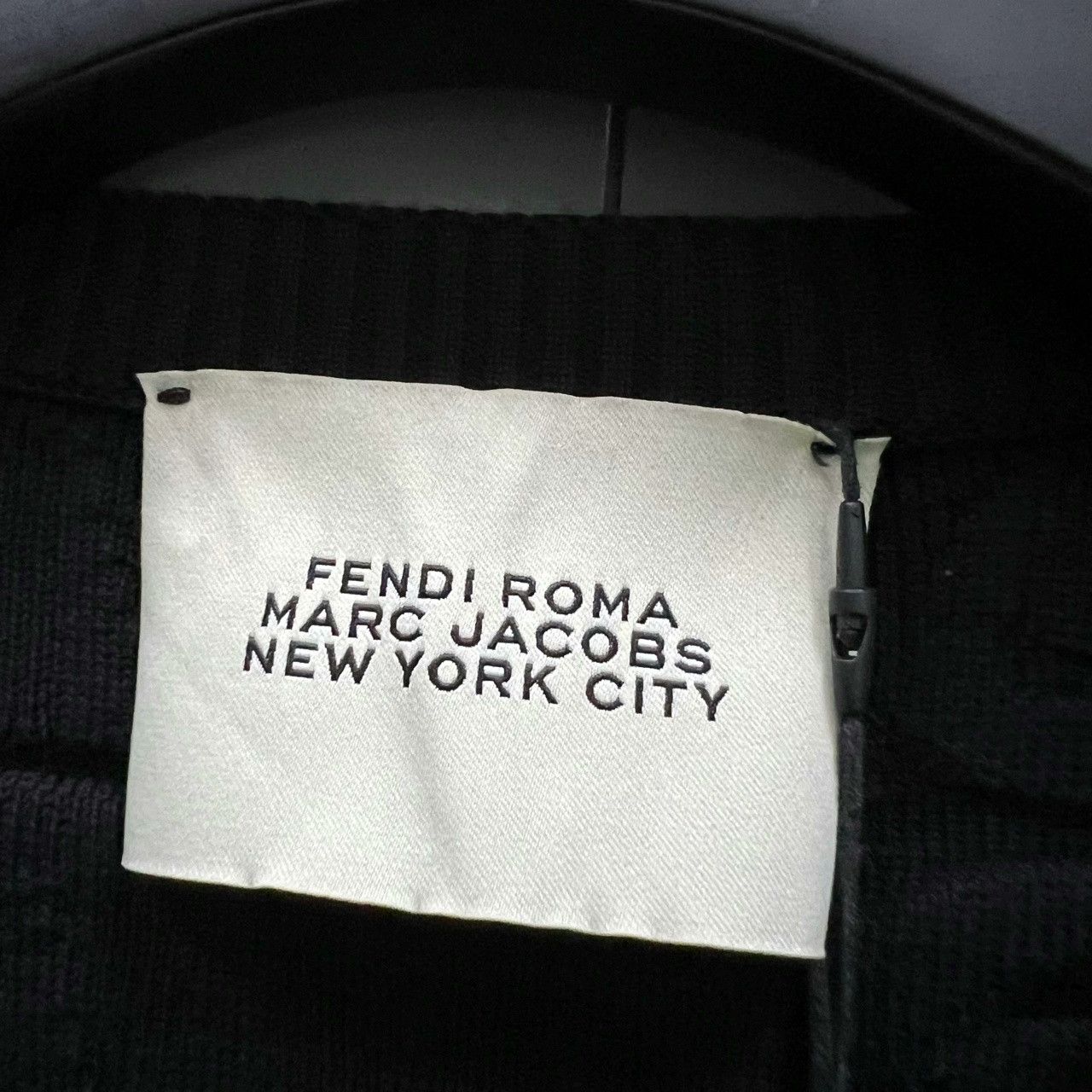 Fendi Fendi Black Embossed Zucca Knit Tee Size US S / EU 44-46 / 1 - 6 Thumbnail