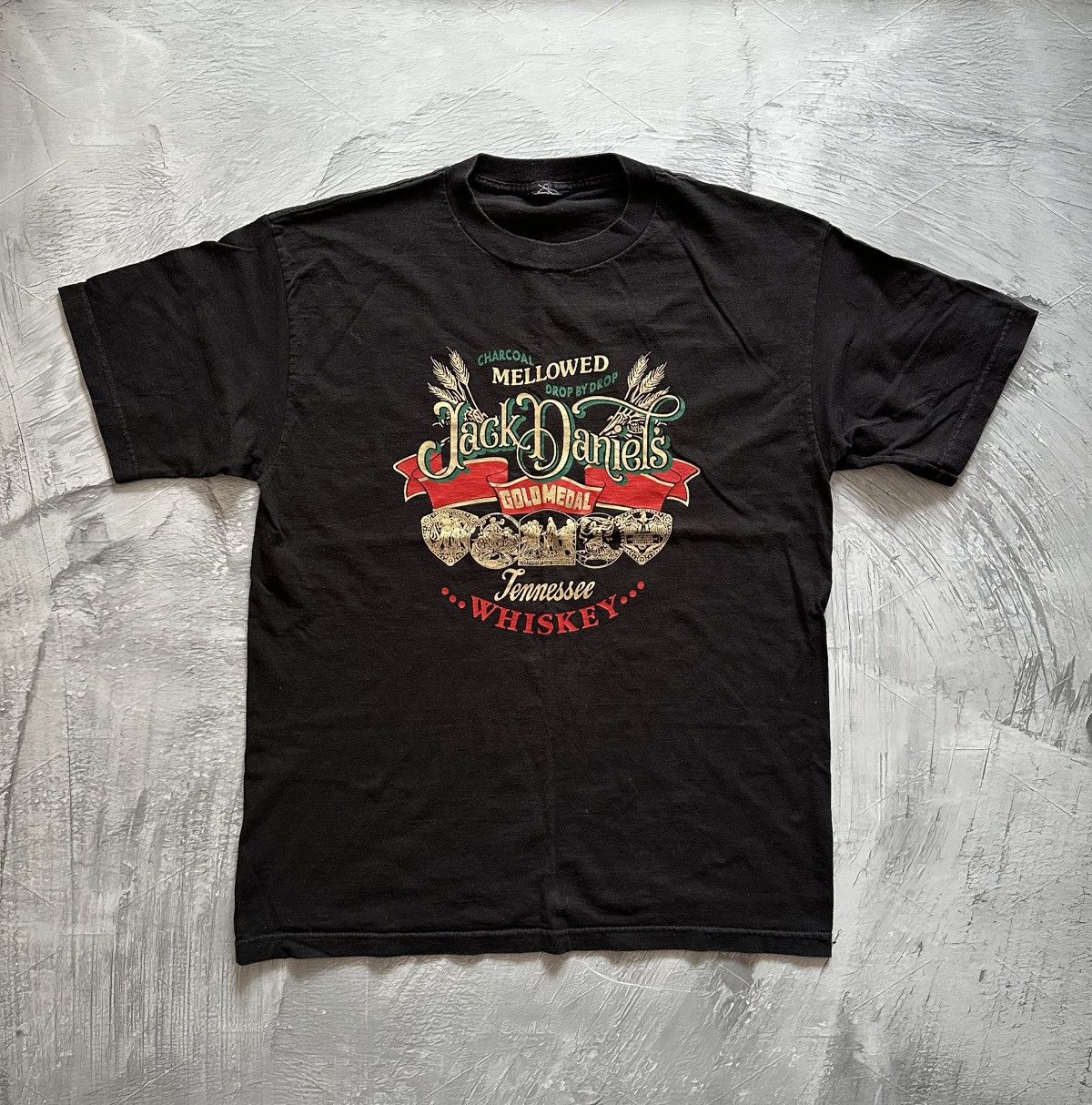 Vintage Vintage Rare Jack Daniels tee Size US XL / EU 56 / 4 - 2 Thumbnail