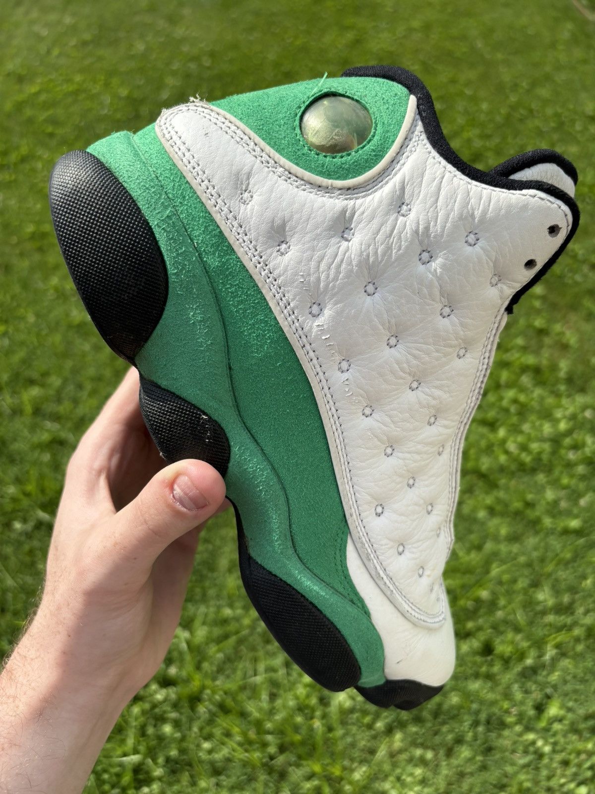 Jordan Brand Jordan 13 Retro Lucky Green 2020 Size 9 Size US 9 / EU 42 - 1 Thumbnail