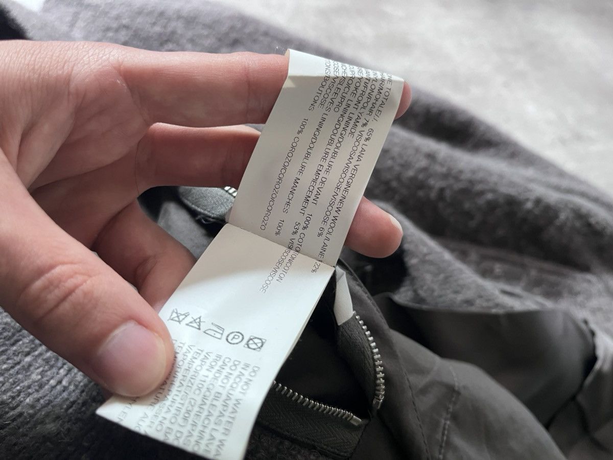 Rick Owens Rick Owens A/W 2015 grey coat wool mohair Size US M / EU 48-50 / 2 - 19 Thumbnail