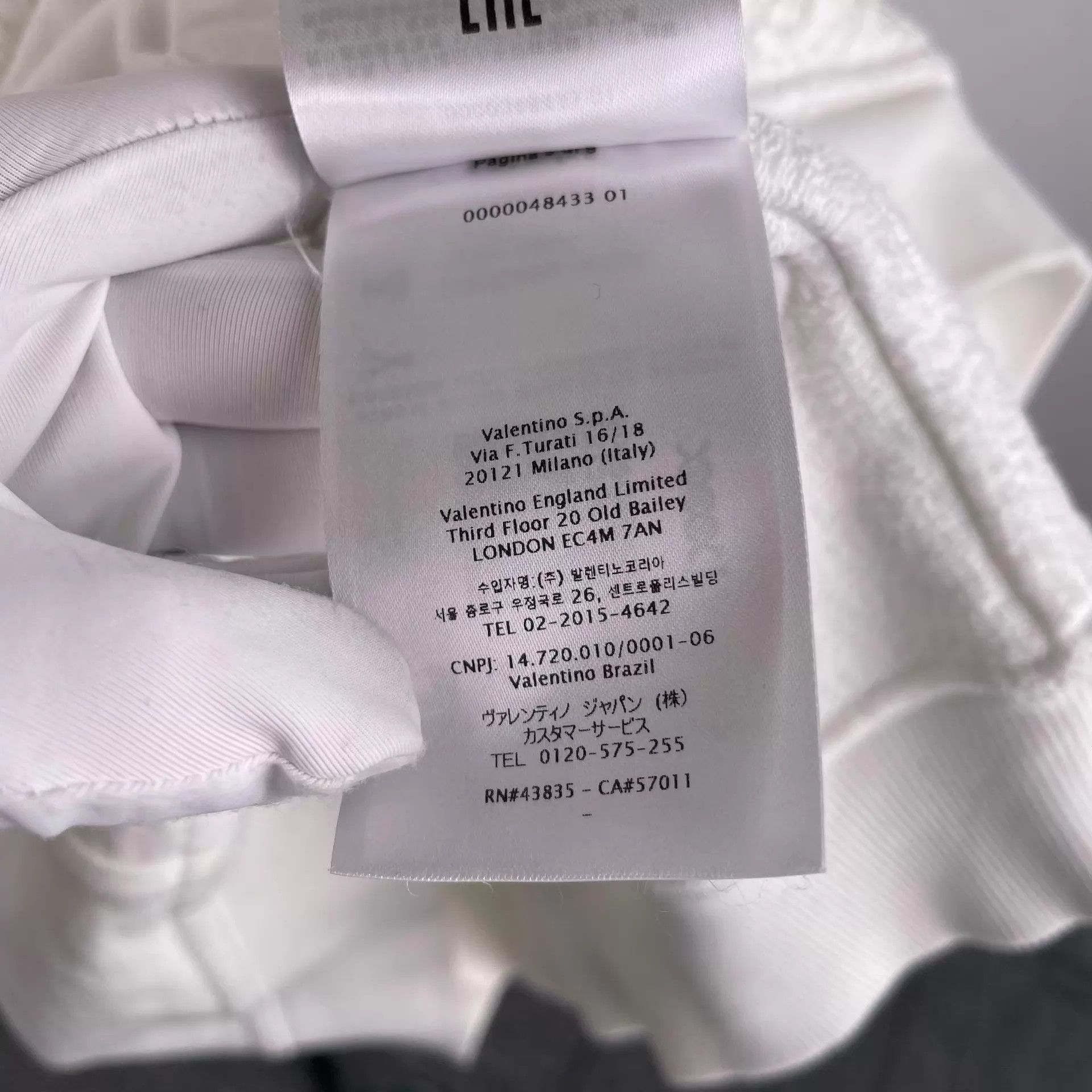Valentino Valentino White Hoodie S 21 Size S / US 4 / IT 40 - 6 Thumbnail