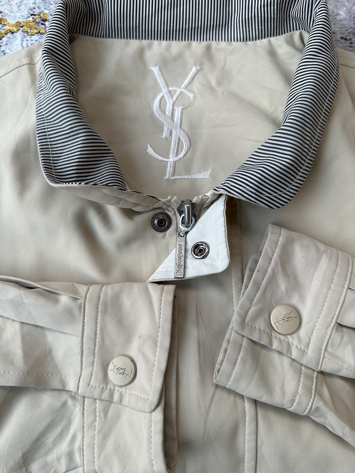 Yves Saint Laurent RARE COLOUR Yves Saint Laurent x Ysl Jacket Size US XL / EU 56 / 4 - 3 Thumbnail