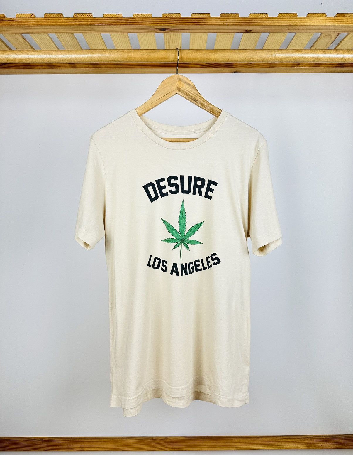 Bob Marley × Vintage Canabbis Desure Los Angeles T-Shirt Size US L / EU 52-54 / 3 - 1 Thumbnail