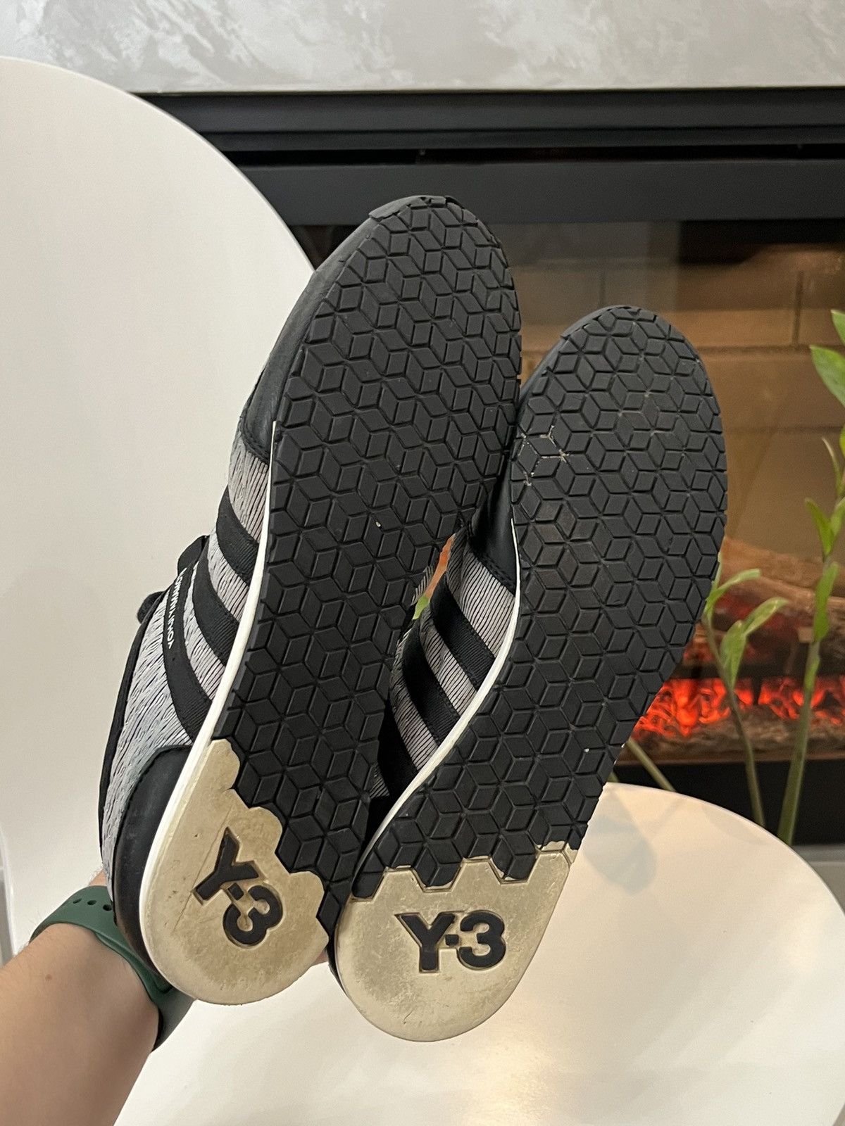 Yohji Yamamoto 🔥00's Adidas Yohji Yamamoto Y-3 Vintage Y2k Sneakers Size US 8.5 / EU 41-42 - 14 Thumbnail