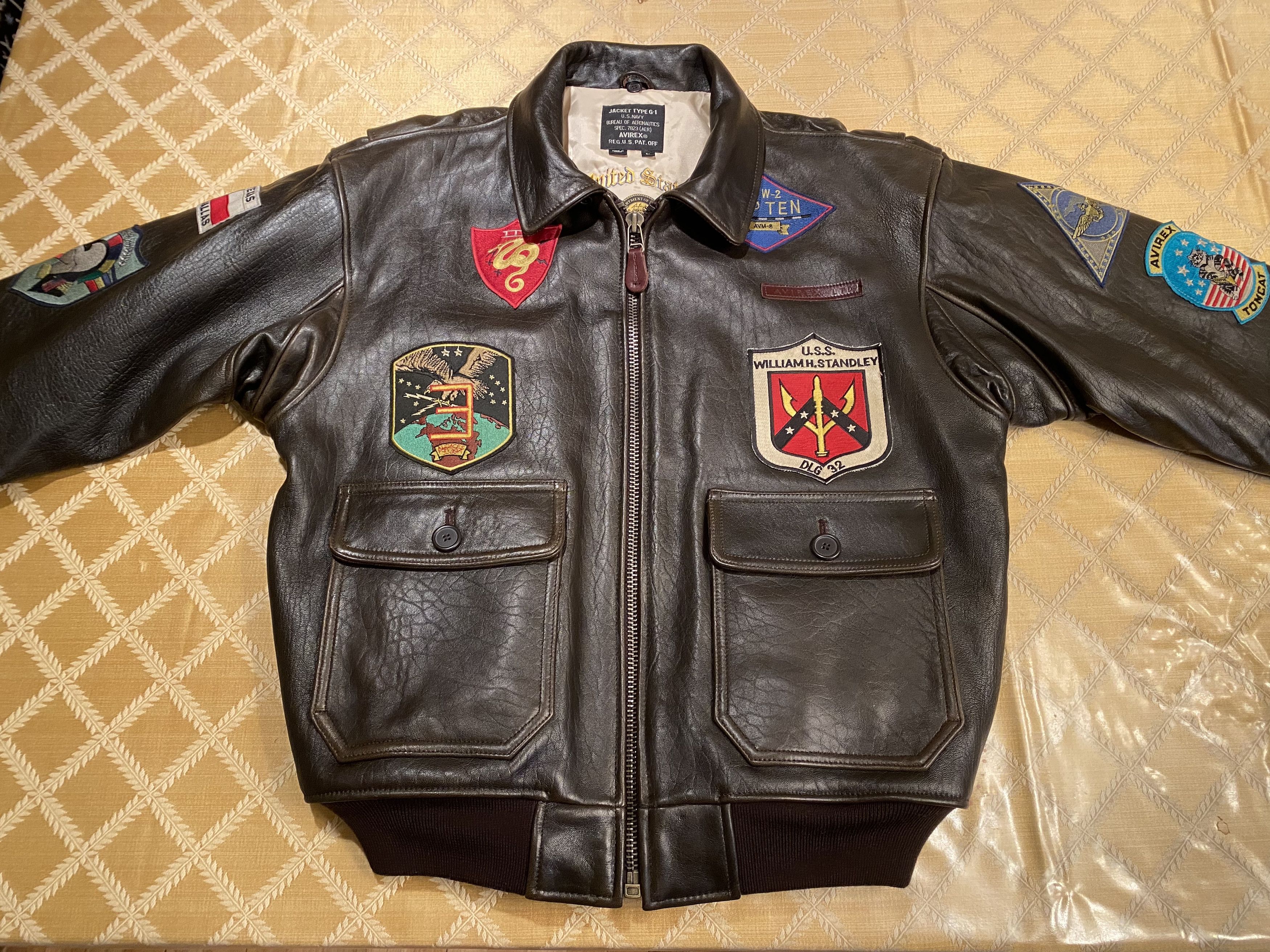 Avirex Avirex Top Gun Navy G-1 Jacket L Size US L / EU 52-54 / 3 - 10 Thumbnail