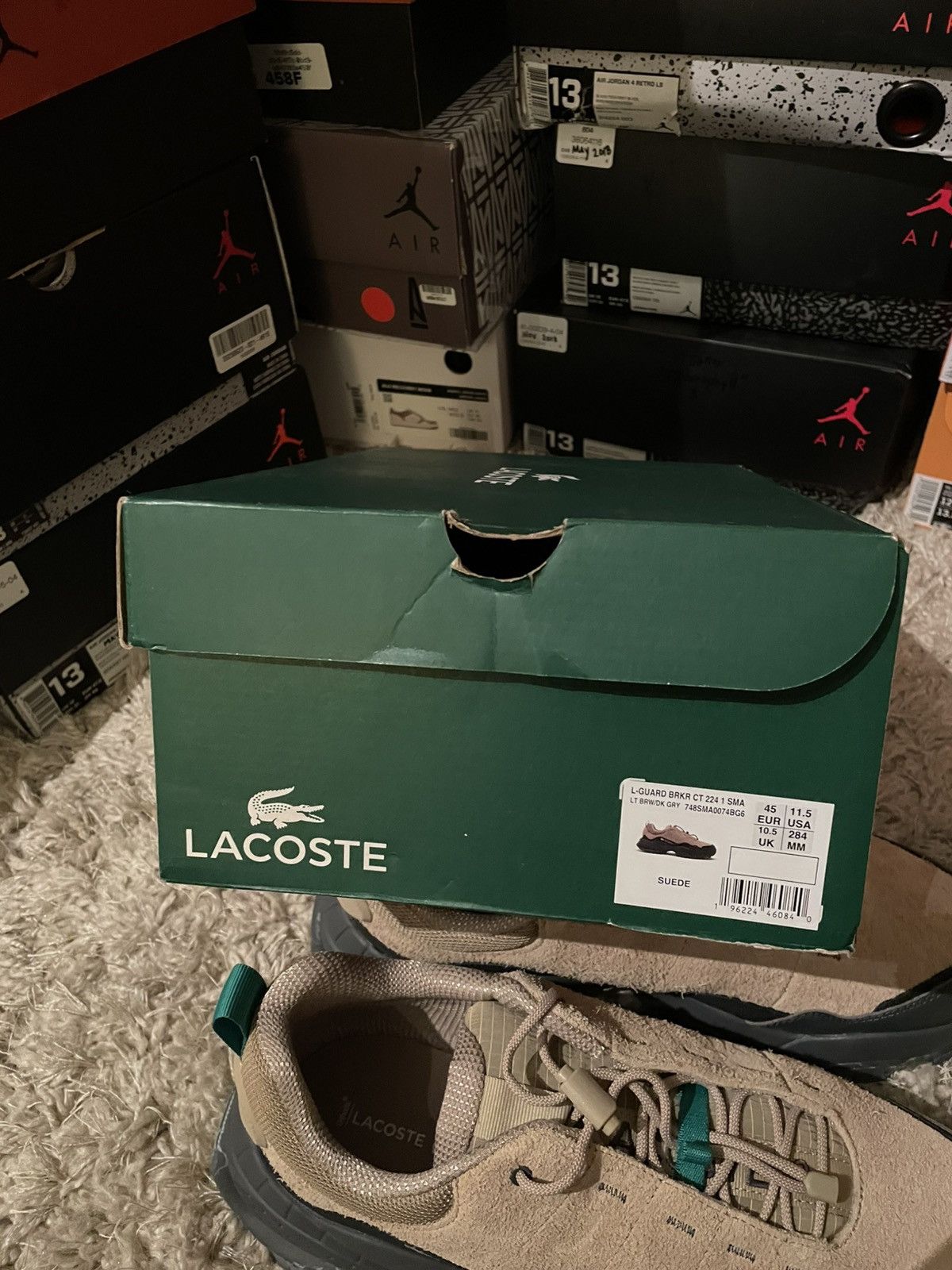 Lacoste Lacoste L-Guard Bkkr Size US 11.5 / EU 44-45 - 11 Thumbnail