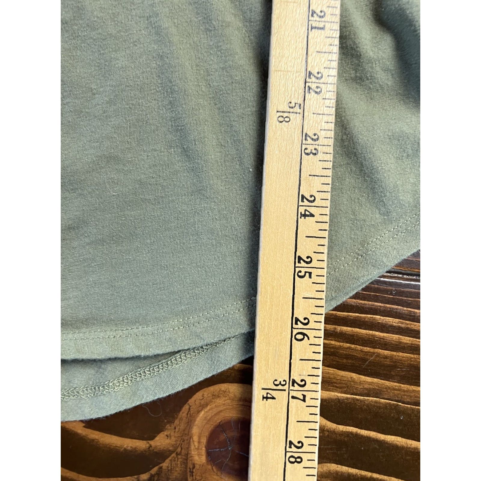 Vintage Just Be.. T-Shirt Women's XL Green White Striped Be Your Best #Selfie Size XL / US 12-14 / IT 48-50 - 4 Thumbnail