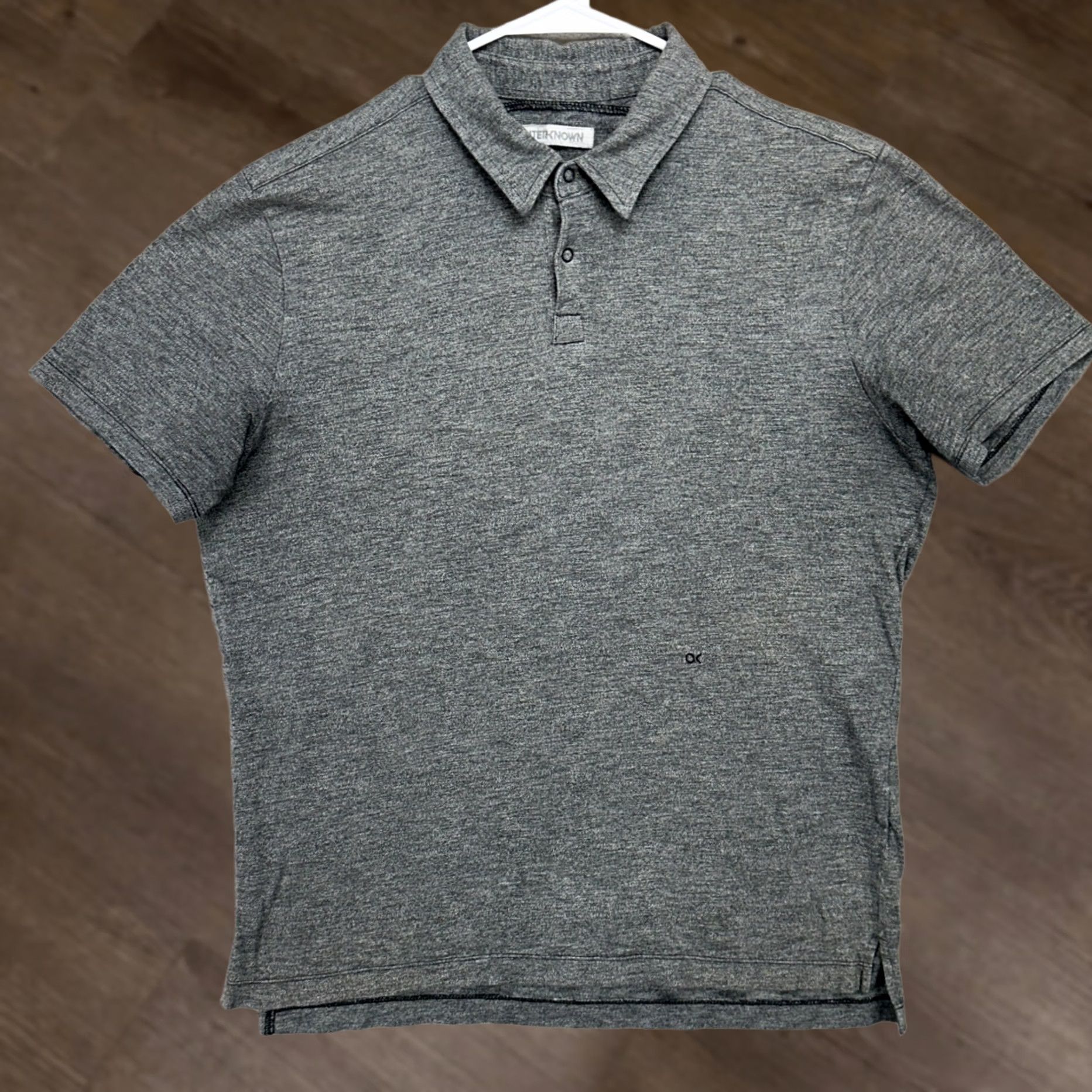Outerknown VINTAGE Outer Known Polo Shirt Mens Large Gray Rugby Organic Cotton Size US L / EU 52-54 / 3 - 1 Thumbnail