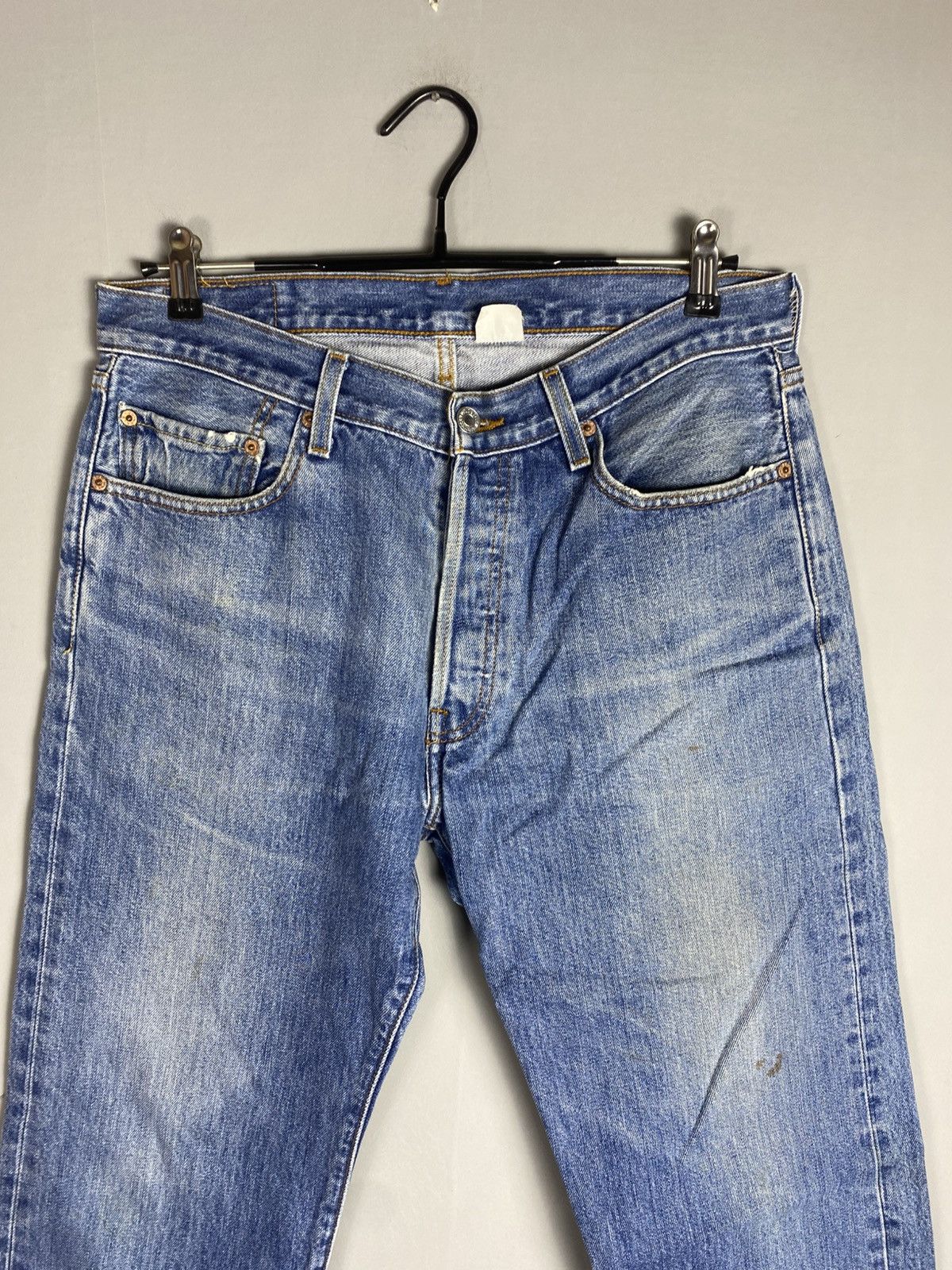 Levi's Vintage 90s Levi’s 501 jeans denim Size US 34 / EU 50 - 7 Thumbnail