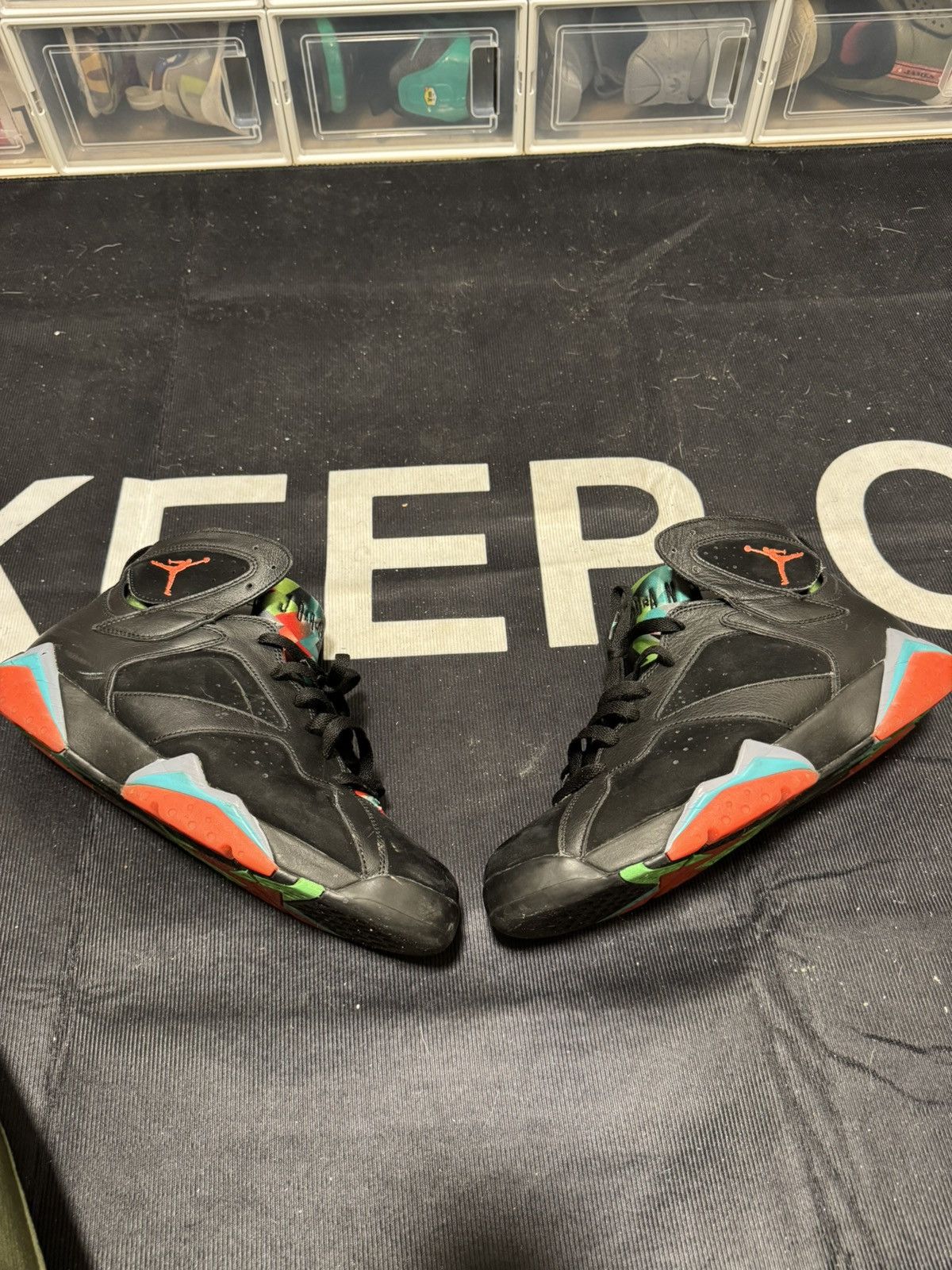 Jordan Brand Air Jordan 7 Retro Barcelona Nights Size US 10.5 / EU 43-44 - 2 Thumbnail