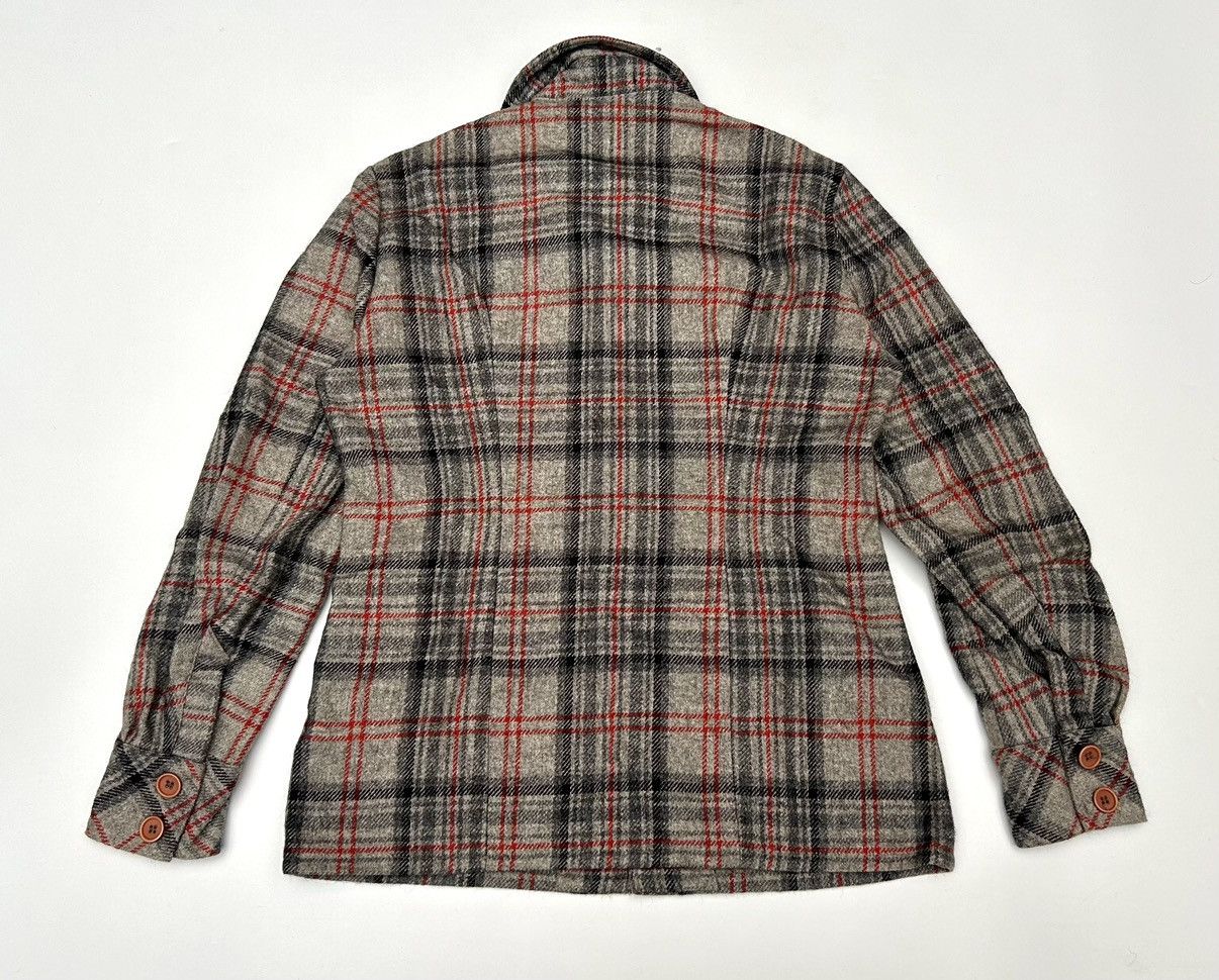 McGregor × Vintage Vintage 70’s McGregor Sportswear Plaid Flannel Jacket Size US M / EU 48-50 / 2 - 2 Thumbnail