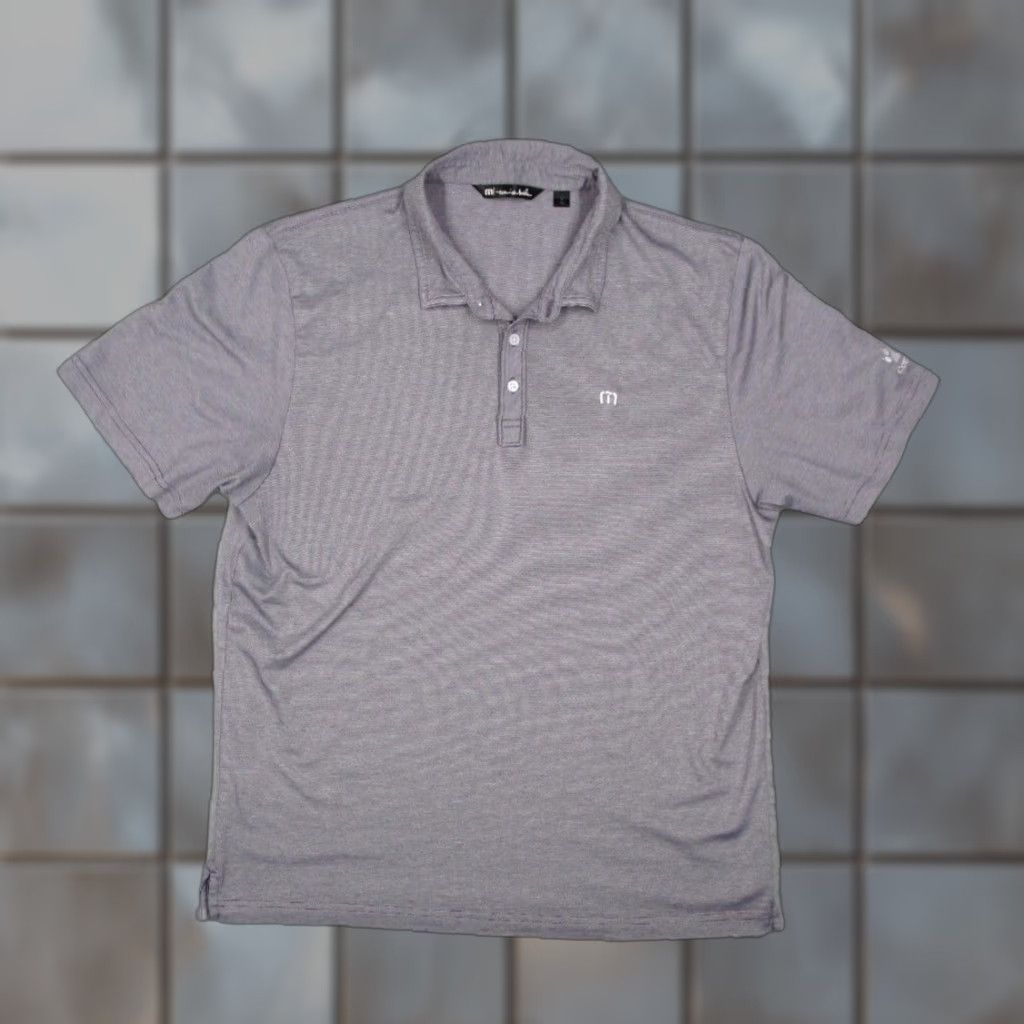 TravisMathew TRAVIS MATHEW Shirt Mens Extra Large Purple Pima Blend Polo Coyote Hills Golf Size US XL / EU 56 / 4 - 1 Thumbnail